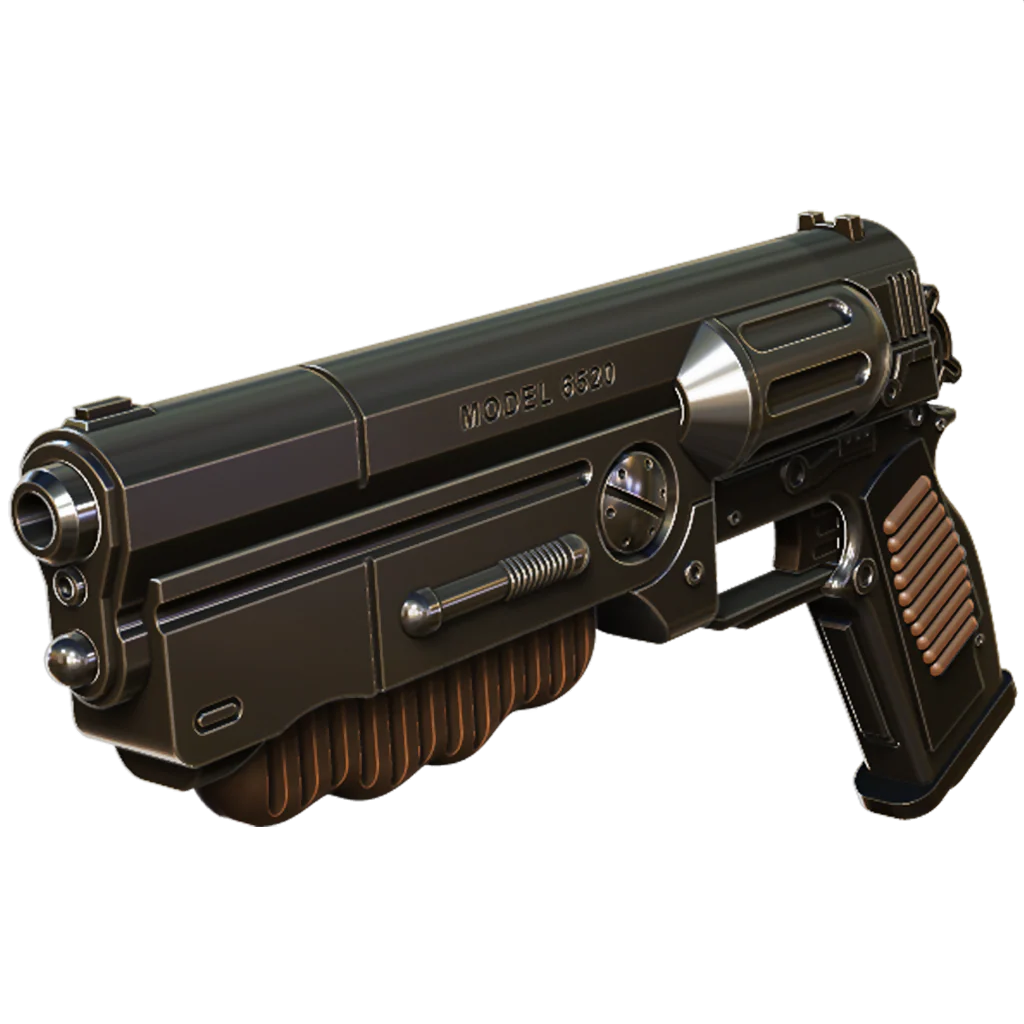 10 mm blaster Fallout - functional trigger/hammer action