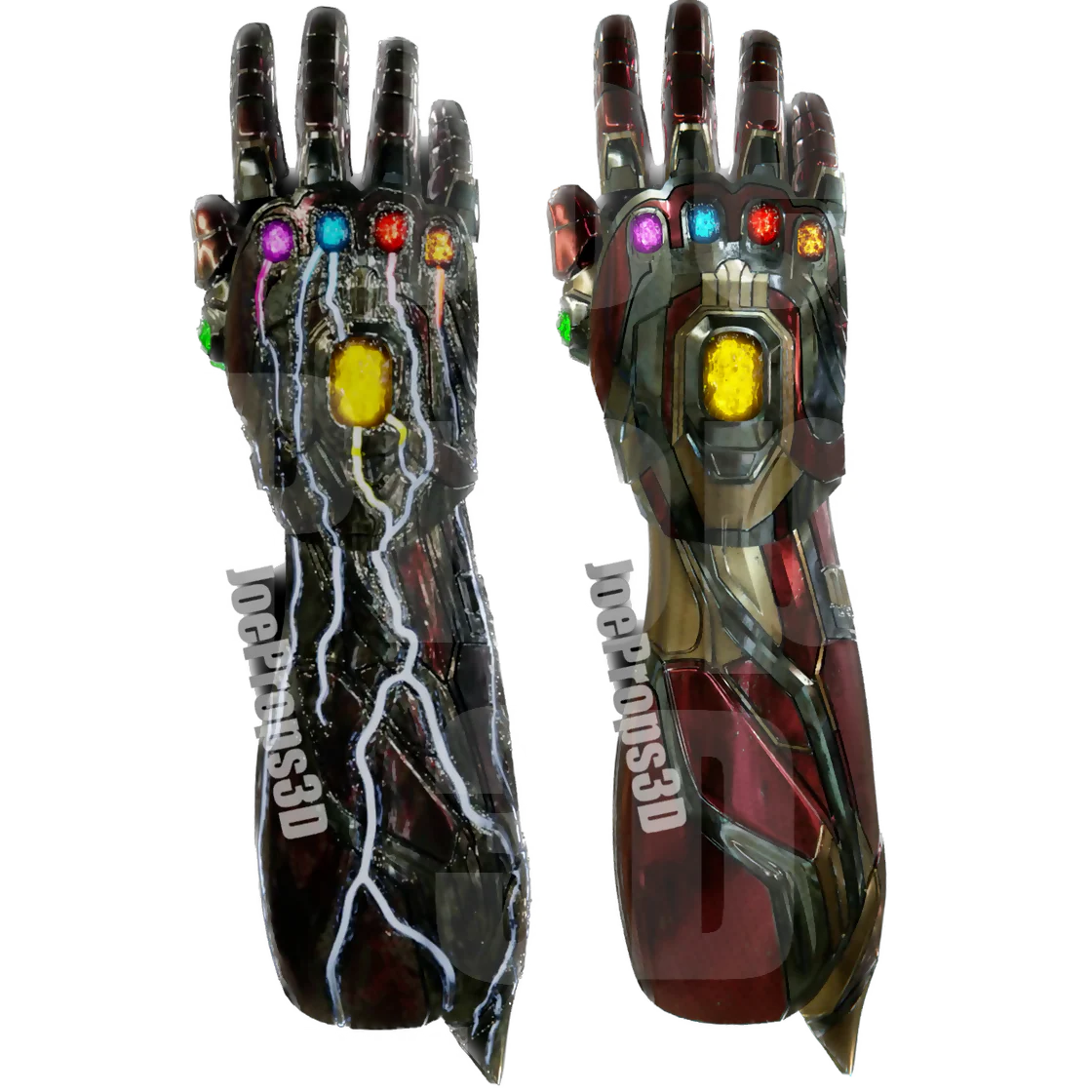 3D Printable Infinity Gauntlet STL File - JP3D