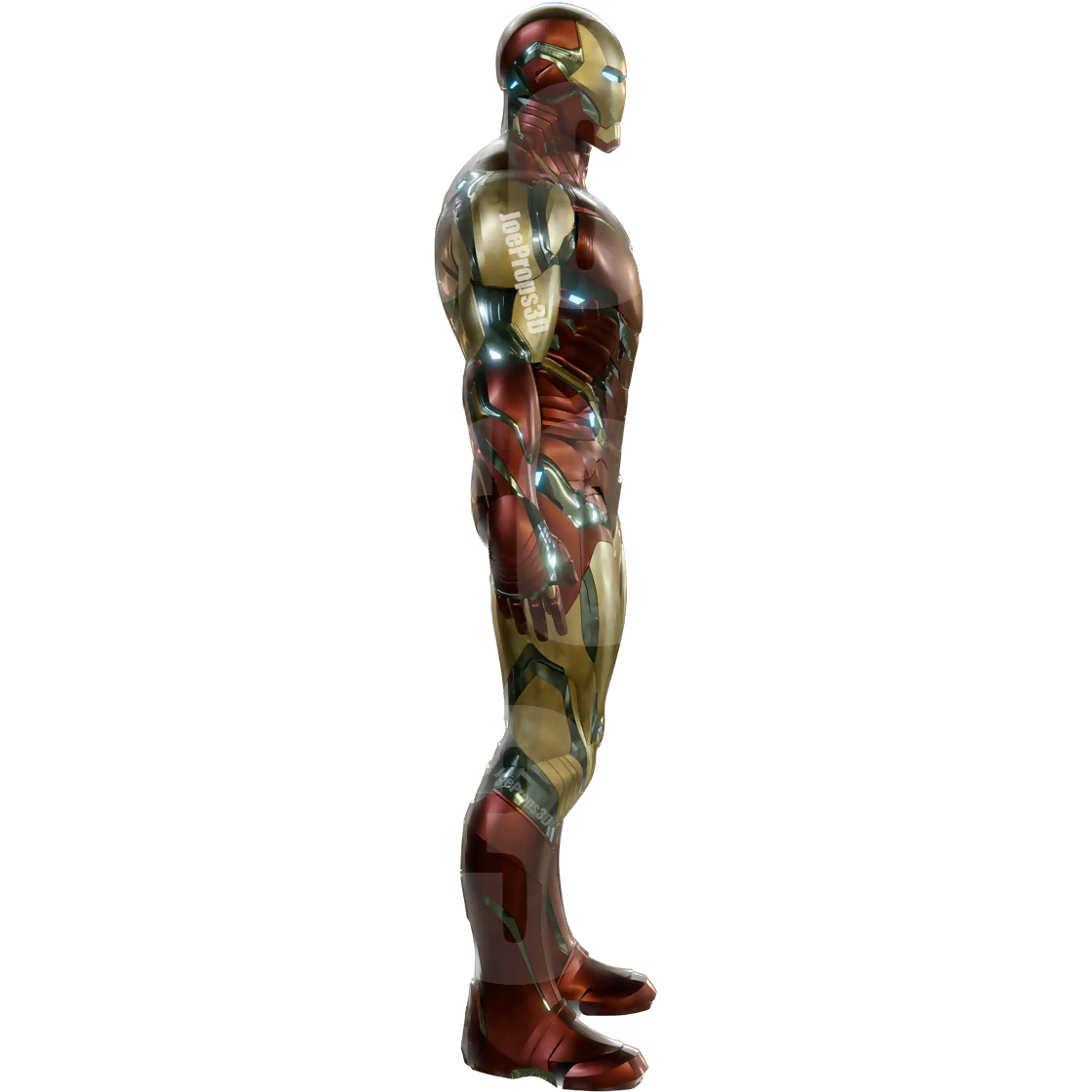 3D Printable Mark 85 Full Suit STL File - JP3D - Image 2