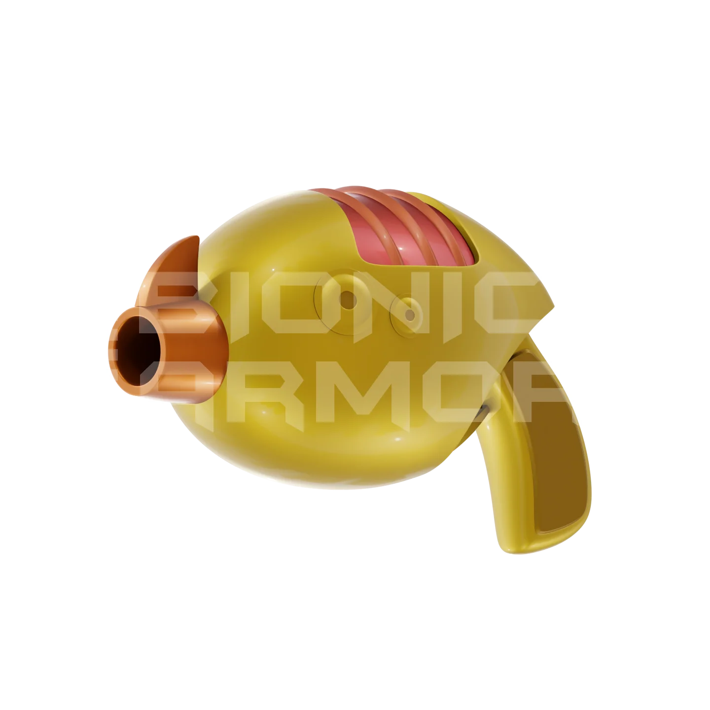 626 Alien Blaster 3D Model