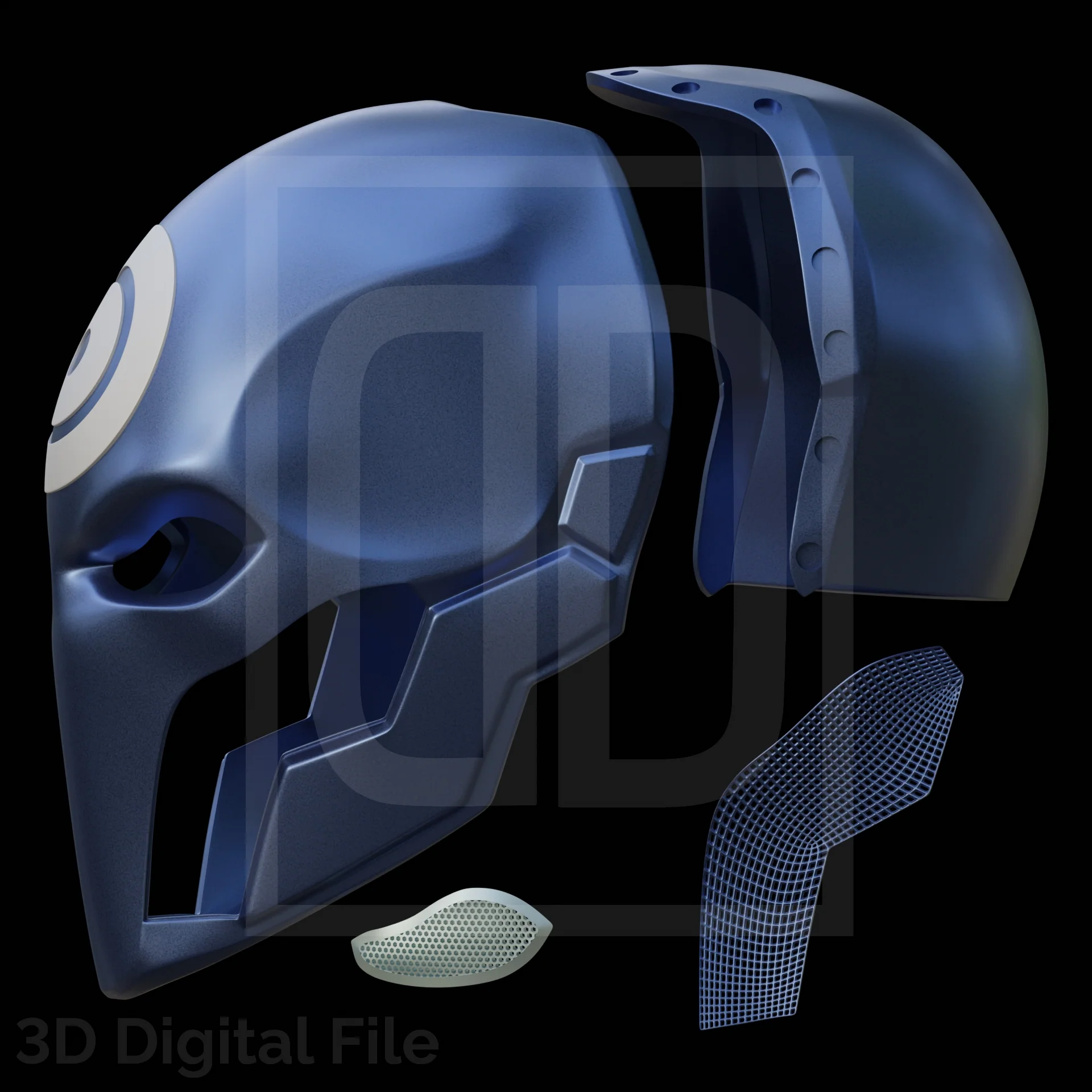 Bullseye Mask Ultimate - 3D Model - Image 2