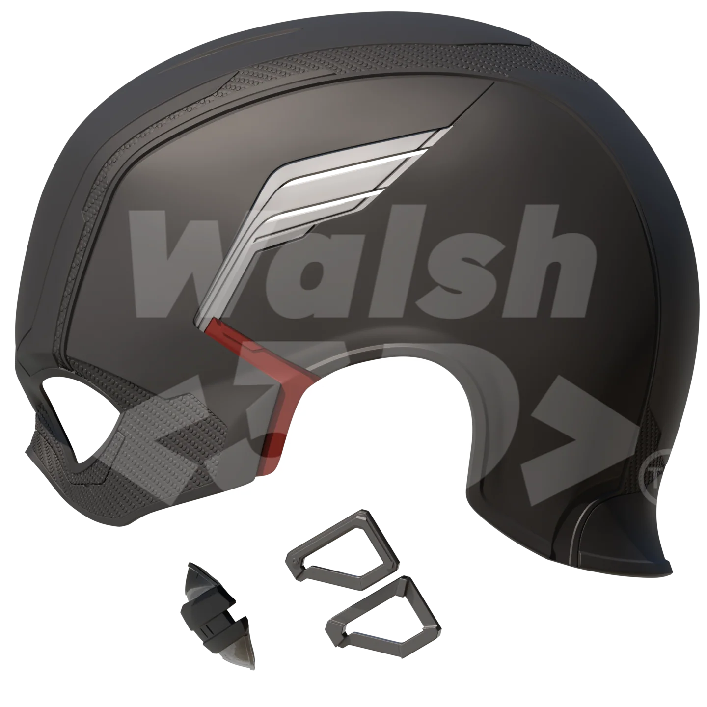 Agent Walker Helmet [3D Print Model] - Image 2