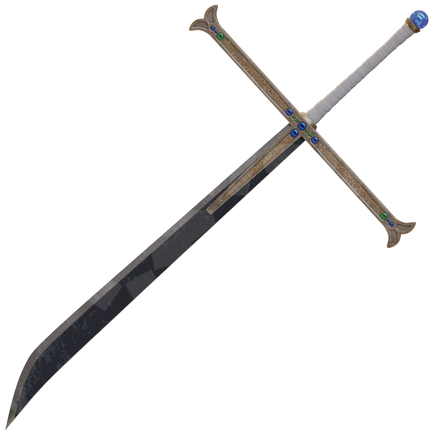 Anime Pirate Giant Sword 3D Print Model