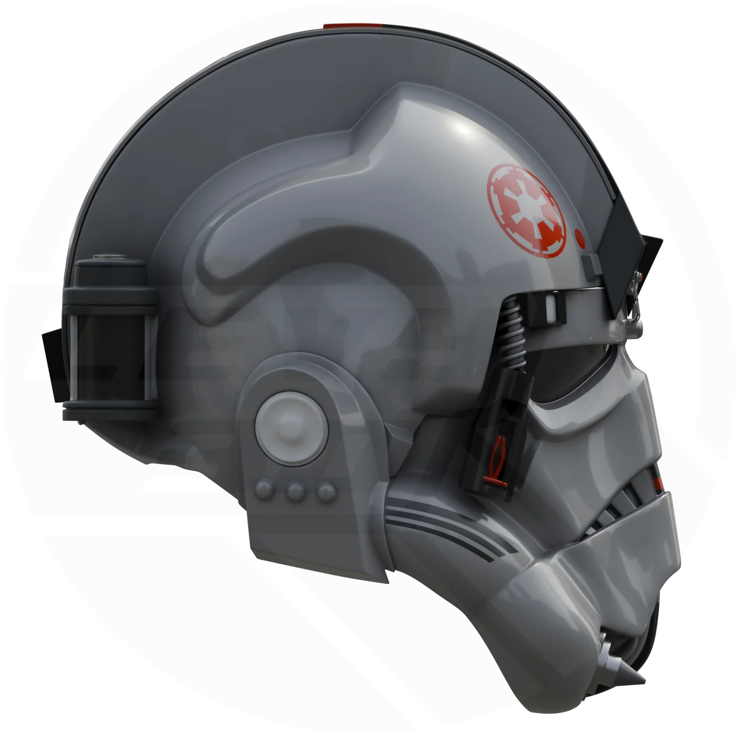 AT AT Driver Helmet 3D Model - Image 3