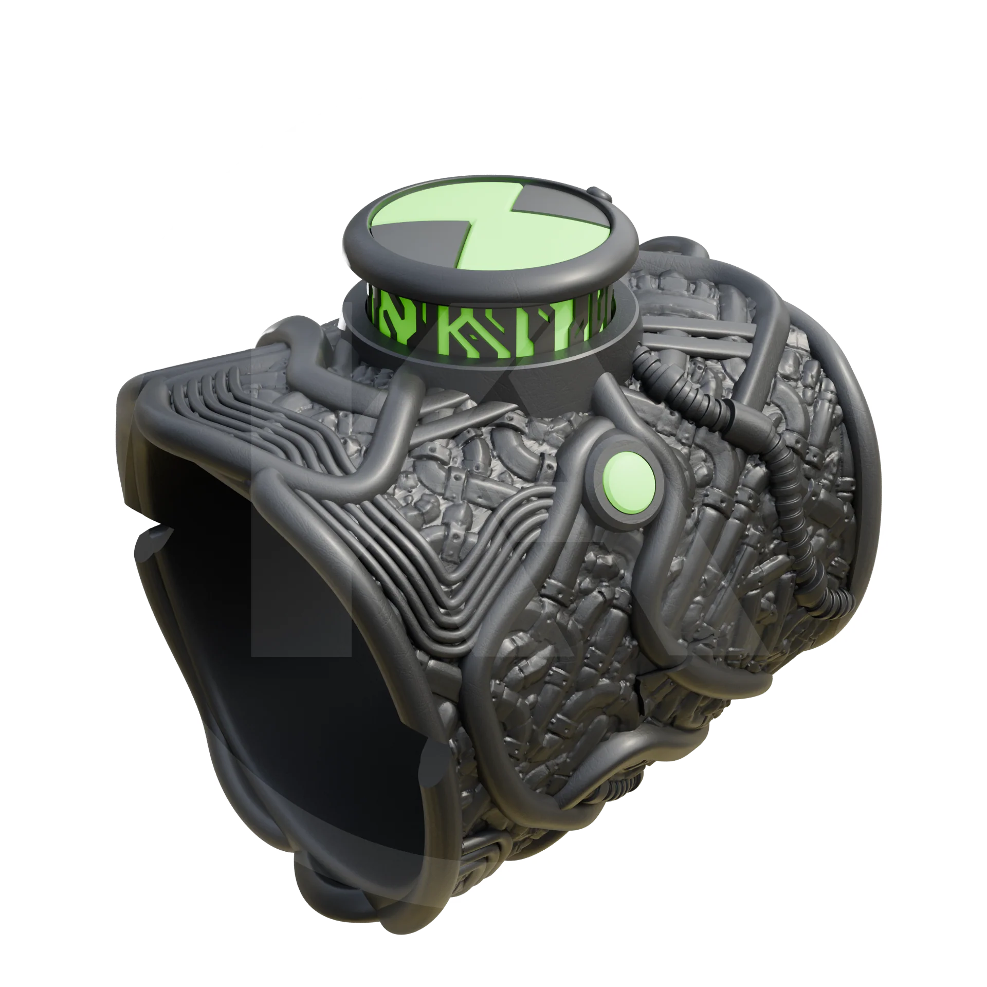 Ben 10 Dynamite Omnitrix Pop Up 3D Printable File - Image 7