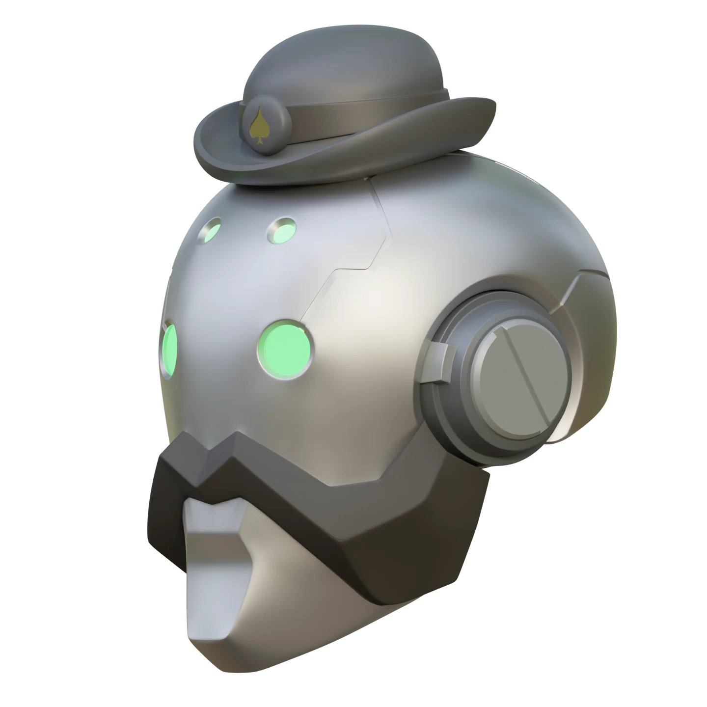 Bob's Helmet from Overwatch - 3D File - Image 2