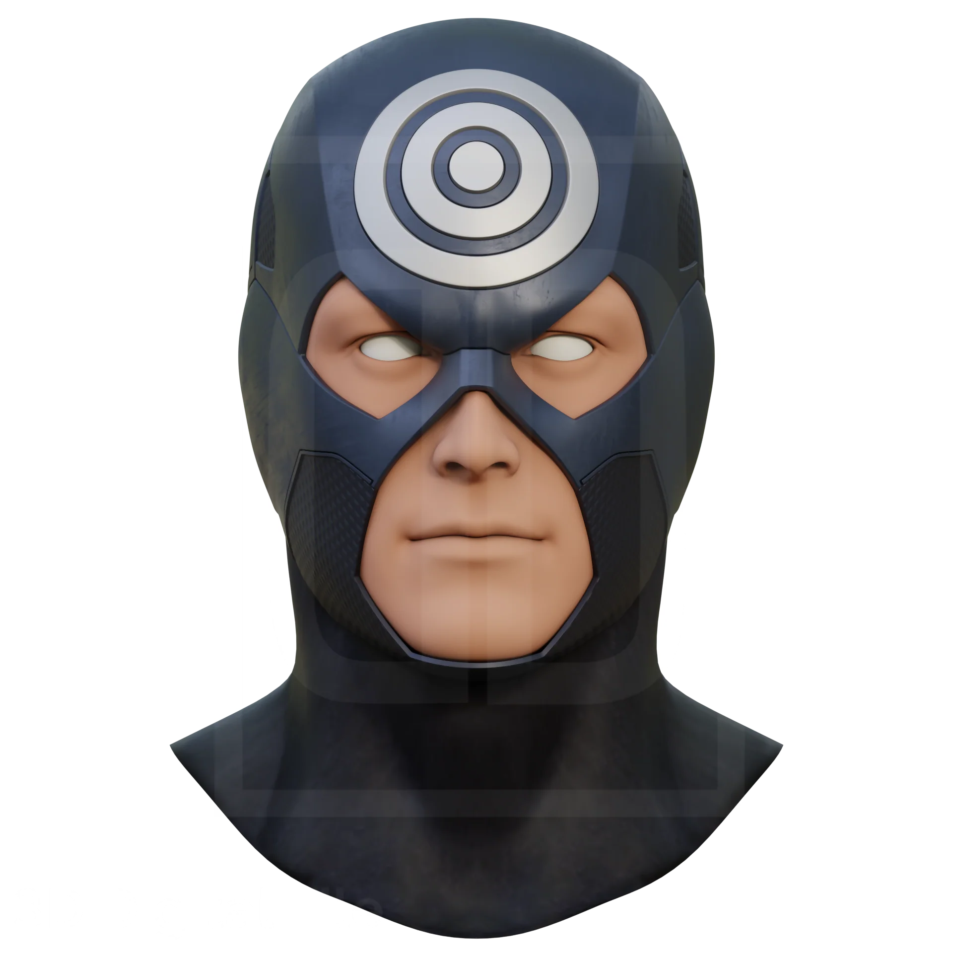 Bullseye Mask - 3D Model