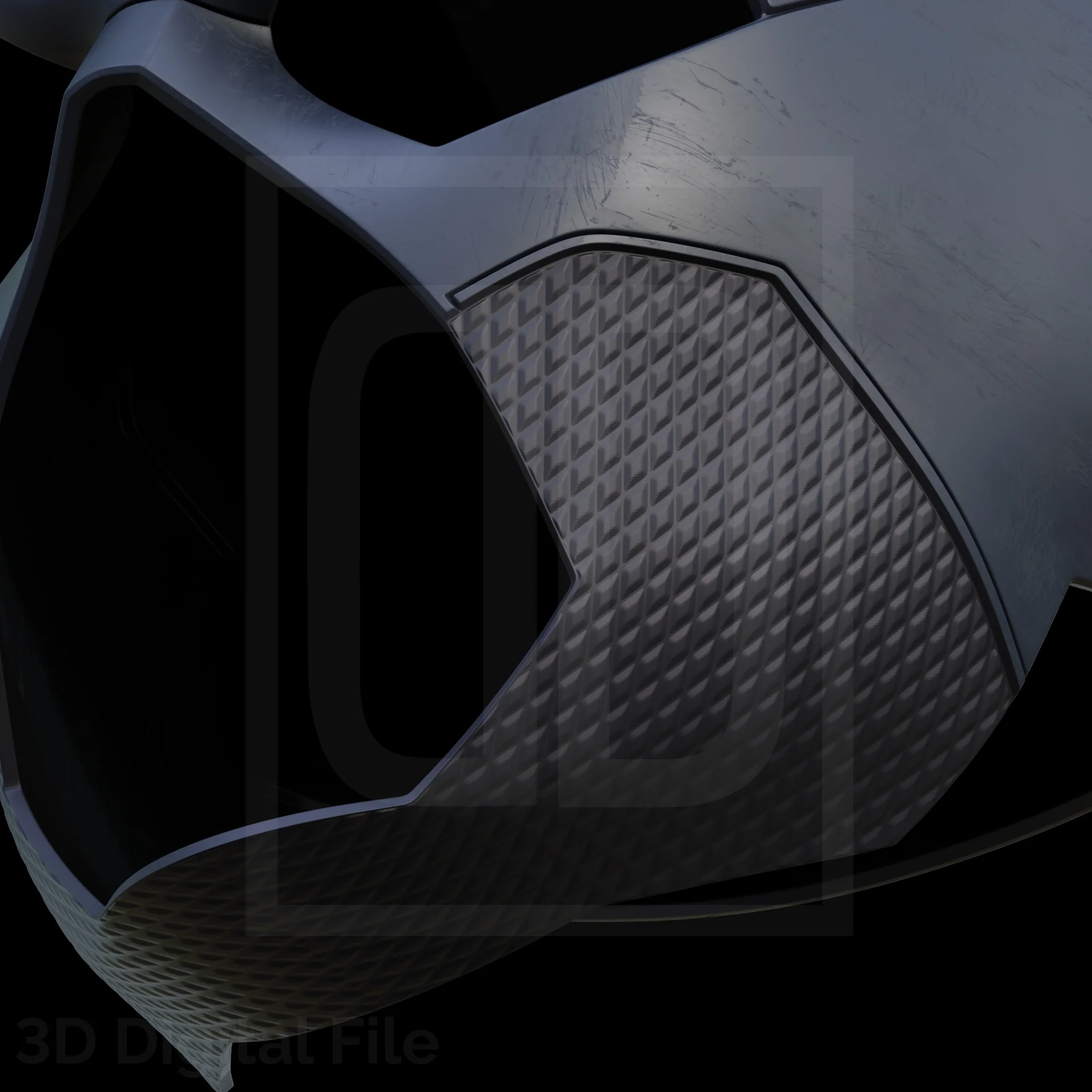 Bullseye Mask - 3D Model - Image 10