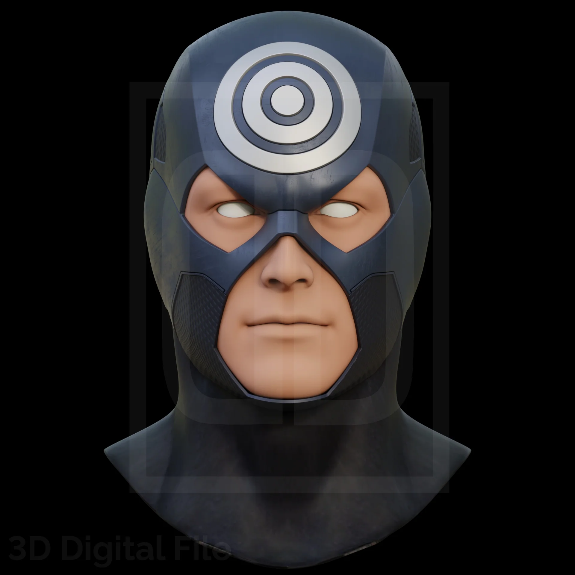 Bullseye Mask - 3D Model - Image 11
