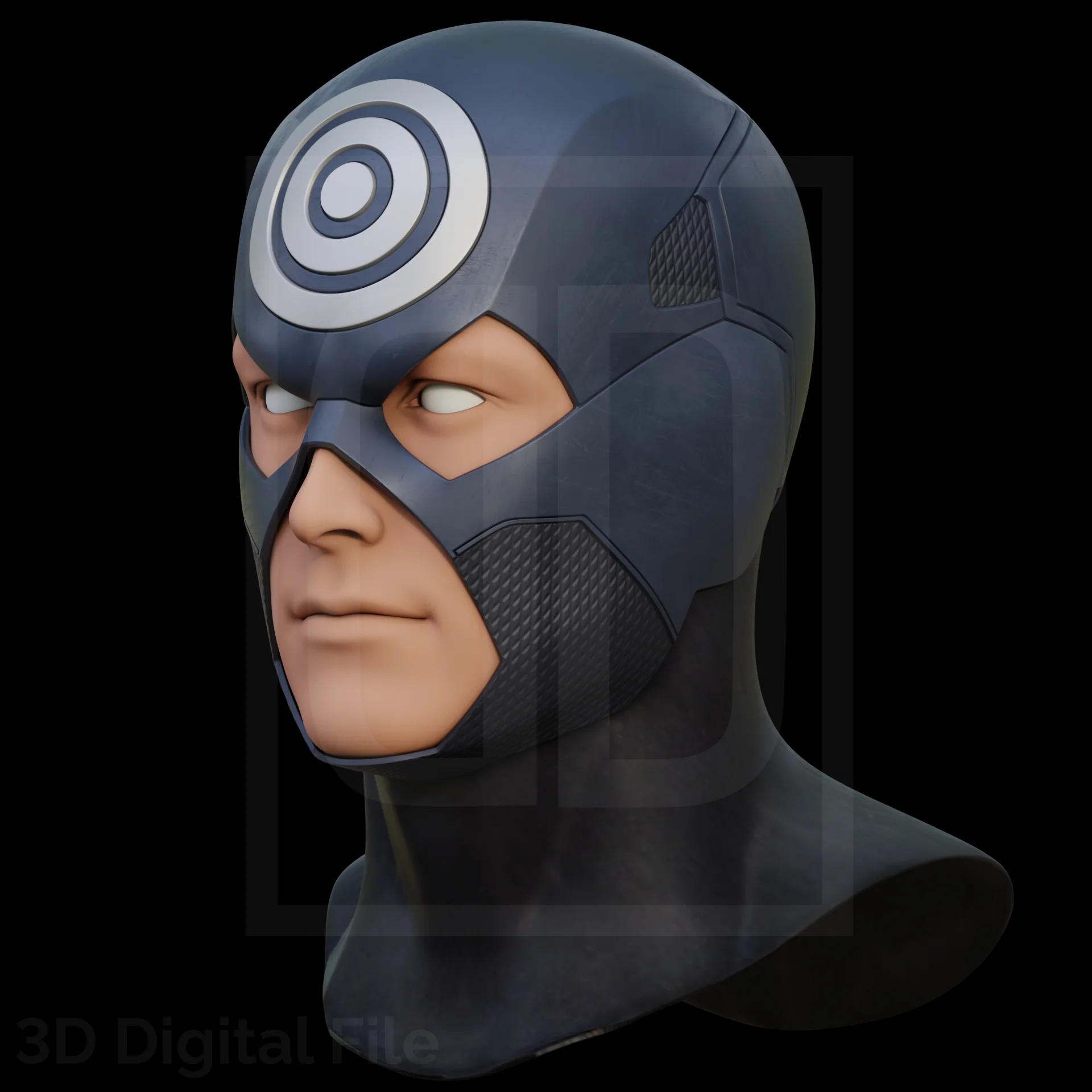 Bullseye Mask - 3D Model - Image 12