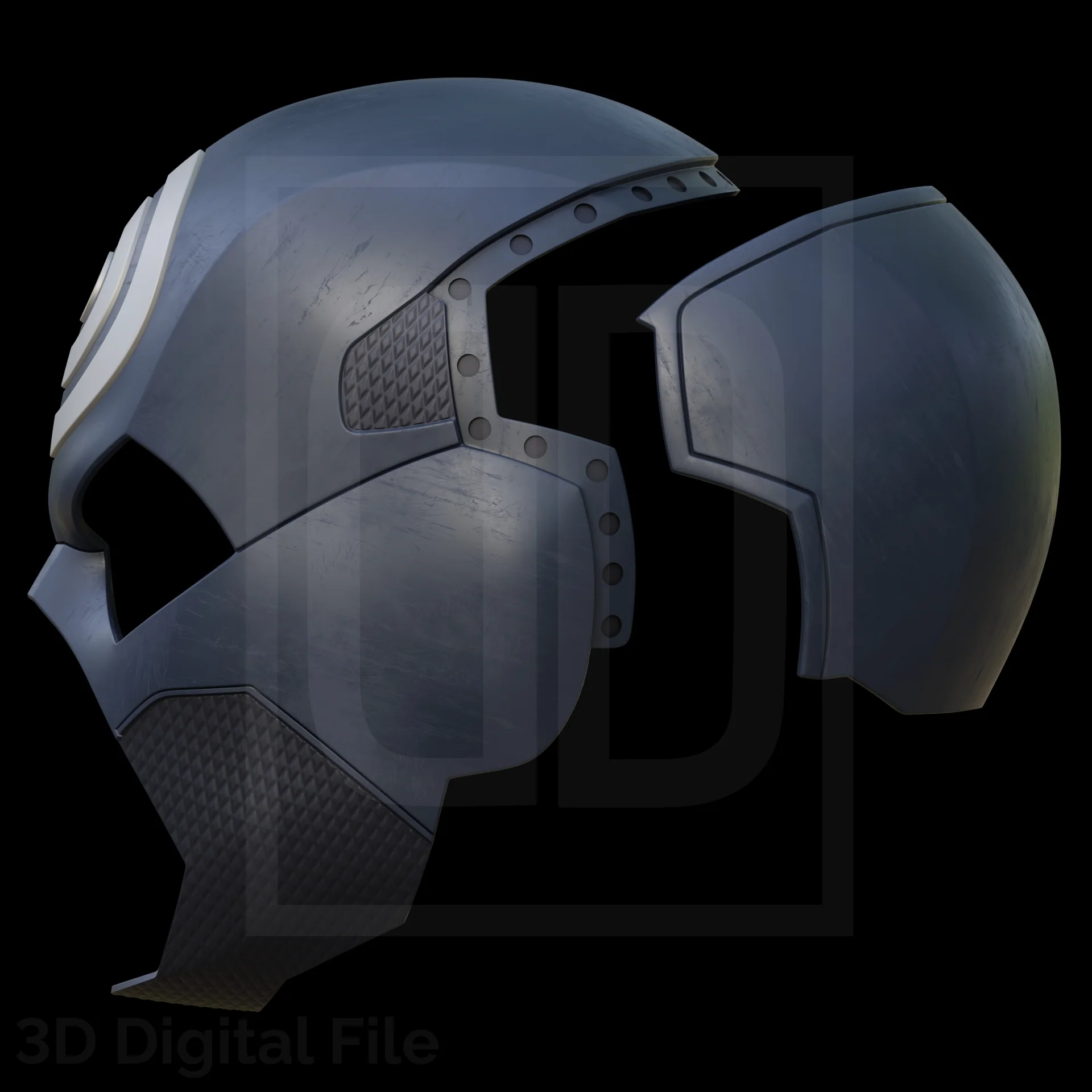 Bullseye Mask - 3D Model - Image 2