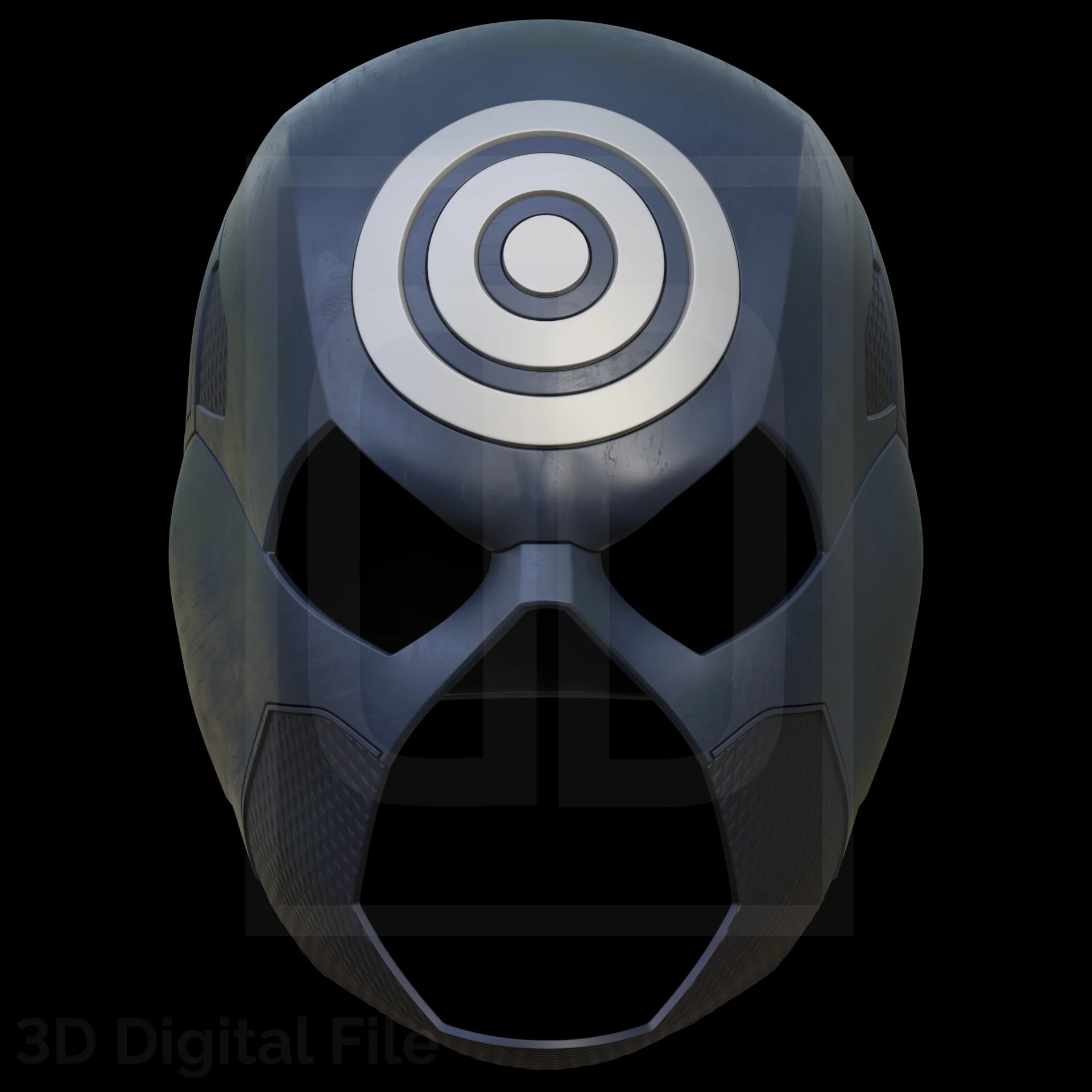 Bullseye Mask - 3D Model - Image 3