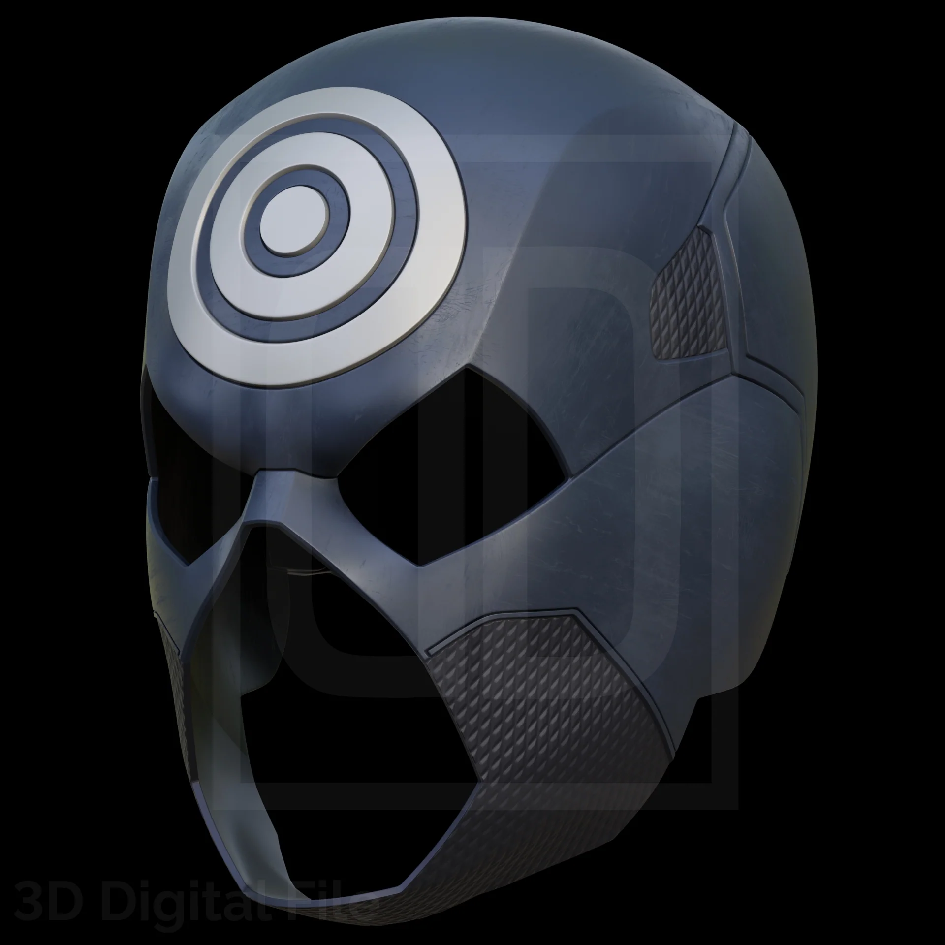Bullseye Mask - 3D Model - Image 5