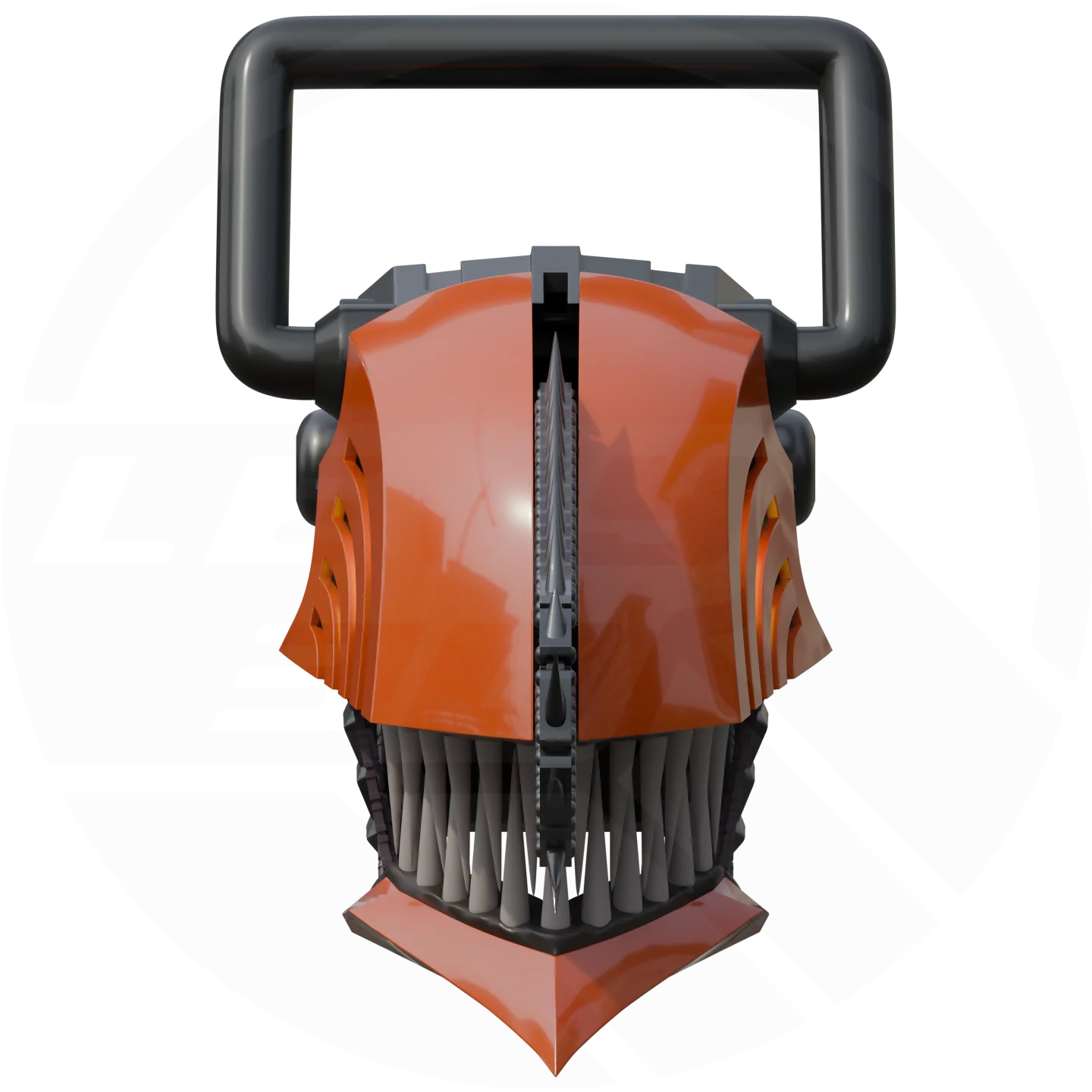 Chainsaw Guy Helmet 3D Model