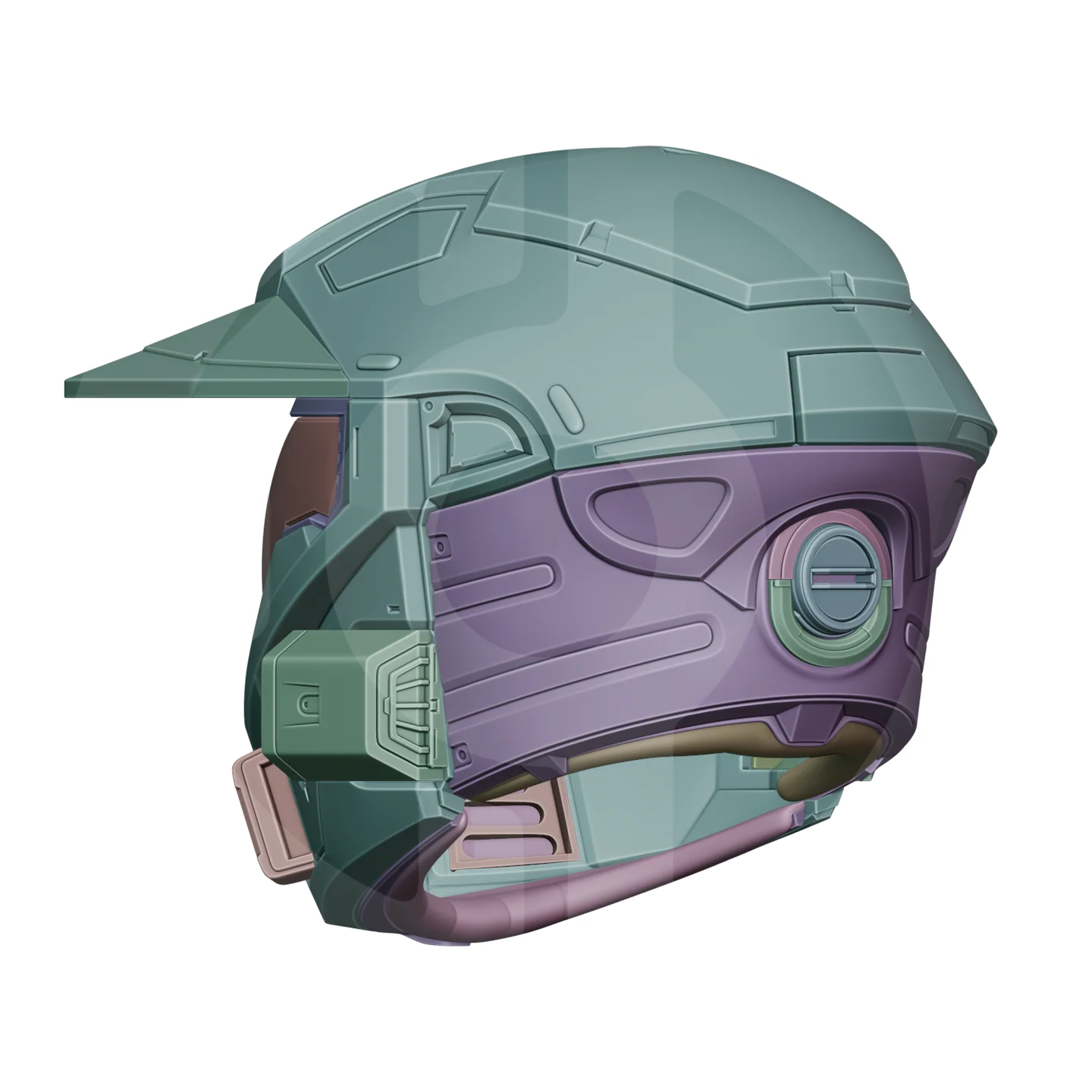 Chief Campaign Evolved Mark V Helmet File - Image 10