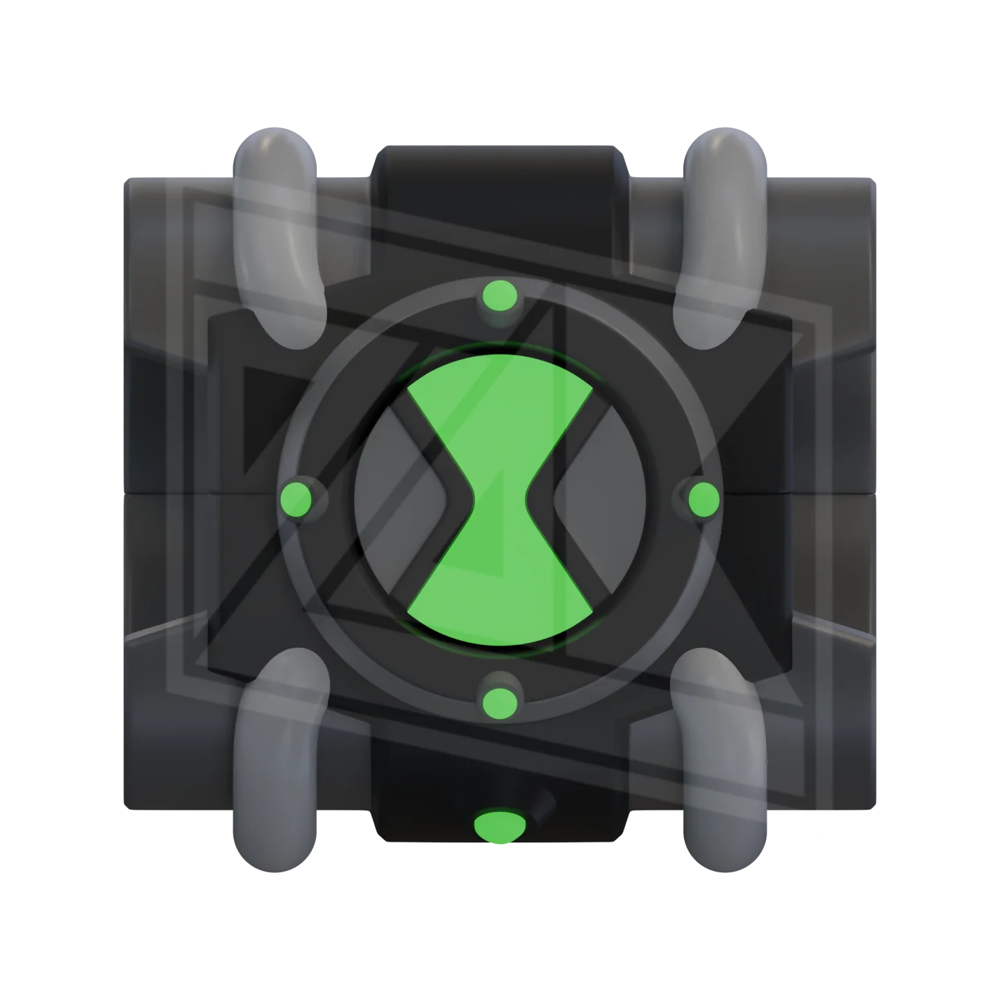 Classic Alien Watch 3D Model