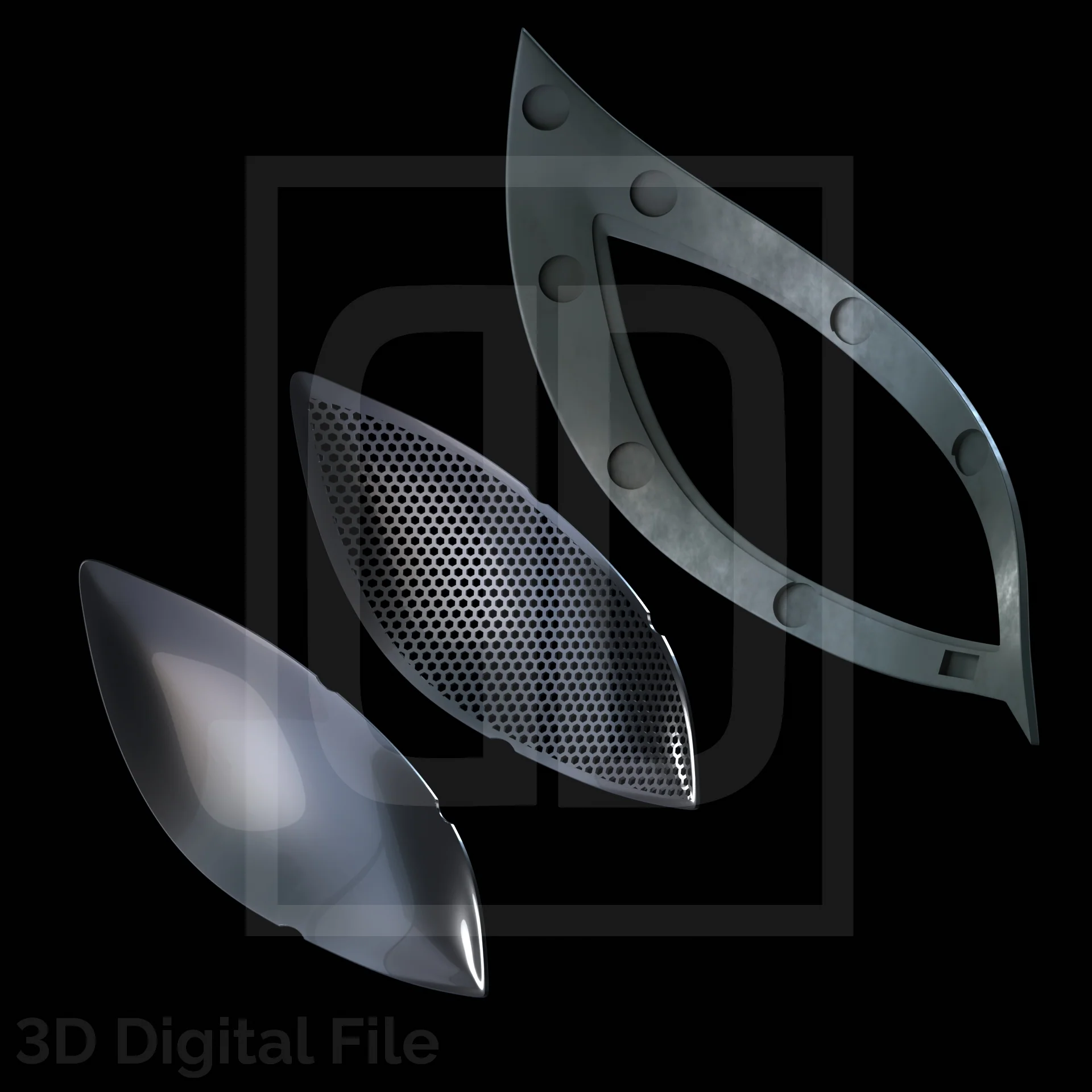 Superior Spider Hero Textured Mask - SM2 PS5 3D Model - Image 9