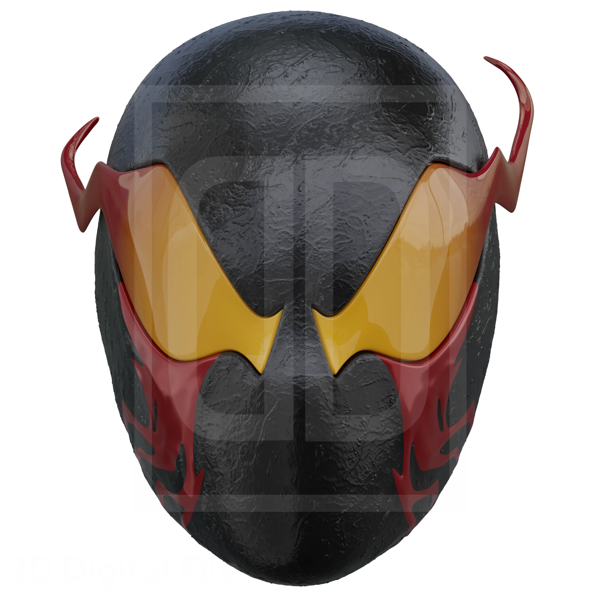 Spider Hero Masacre Black Mask - SM2 PS5 3D Model