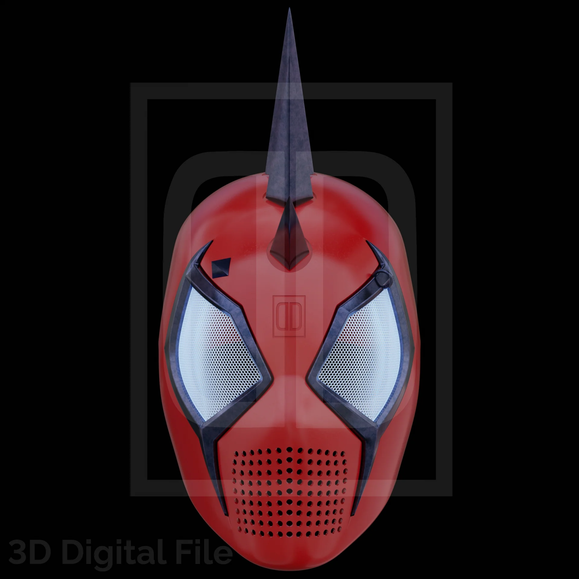 Spider Hero Punk Champion Faceshell - 3D Model - Image 5