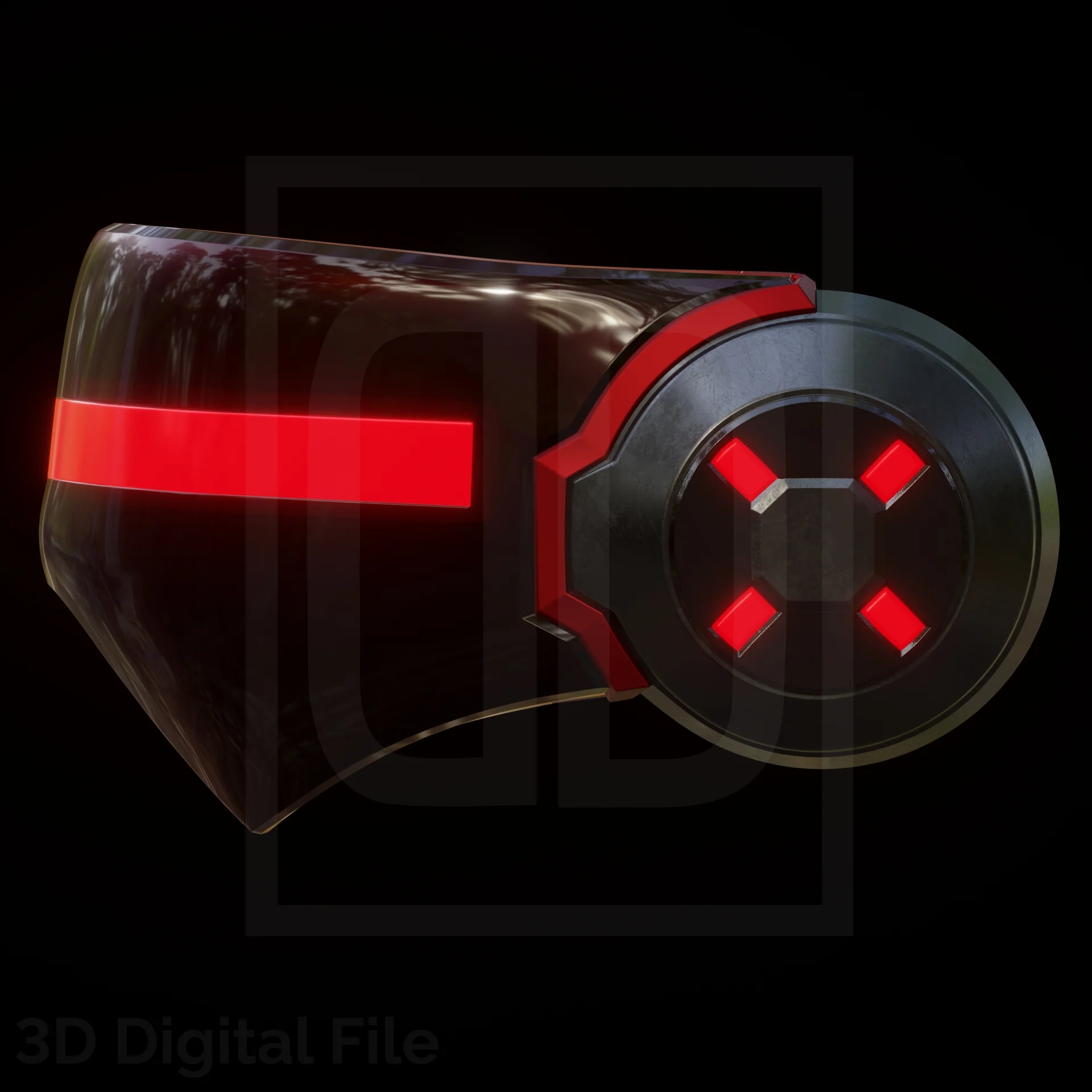 Cyclops Visor - MR Game 3D Model - Image 10