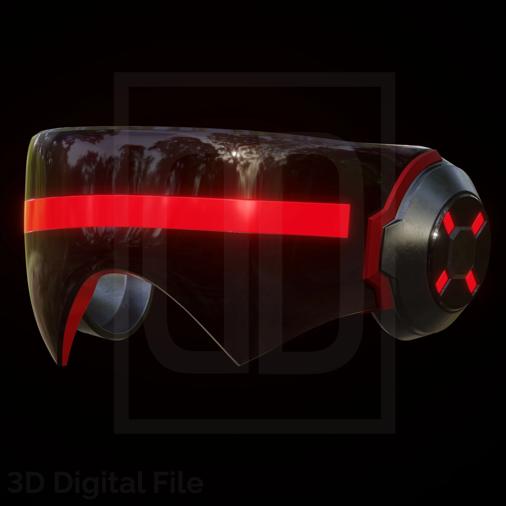 Cyclops Visor - MR Game 3D Model - Image 8