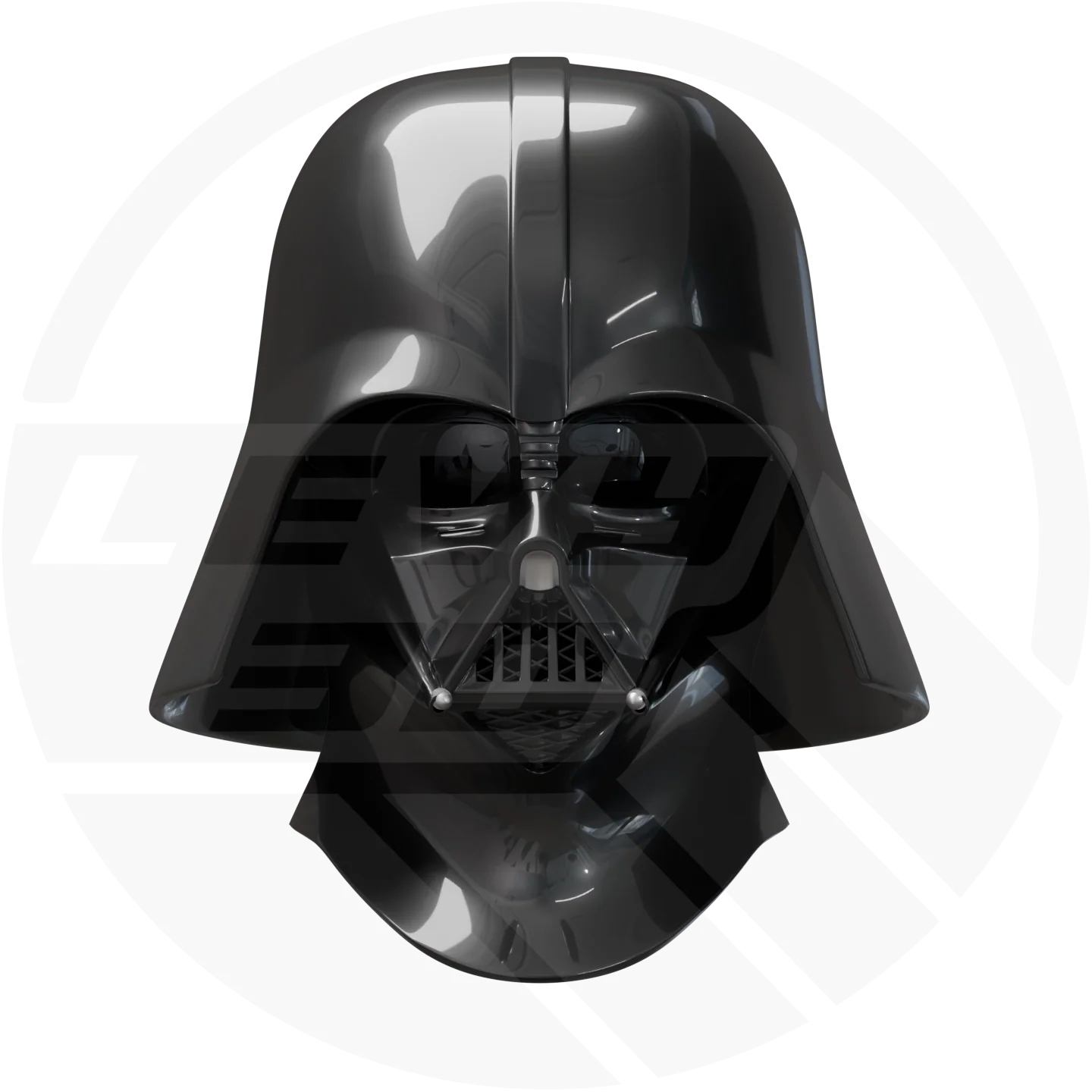 dark space wizard helmet ROTS 3D model