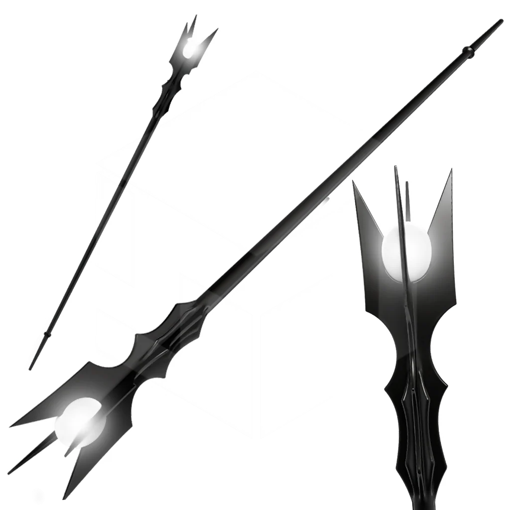 Dark wizard staff - light up