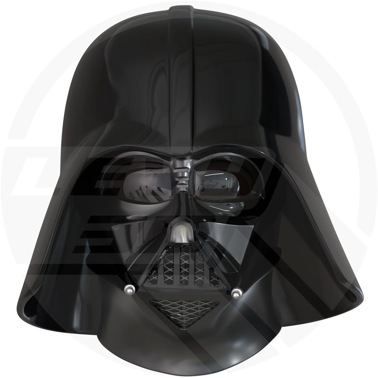ESB evil dark space wizard Helmet 3D model