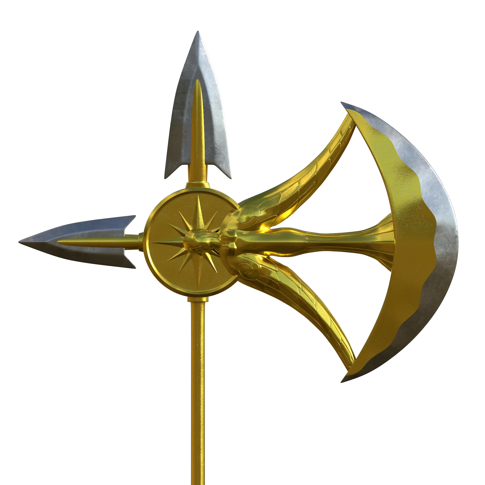 Escanor's Divine Axe Rhitta 3D Model - Image 2