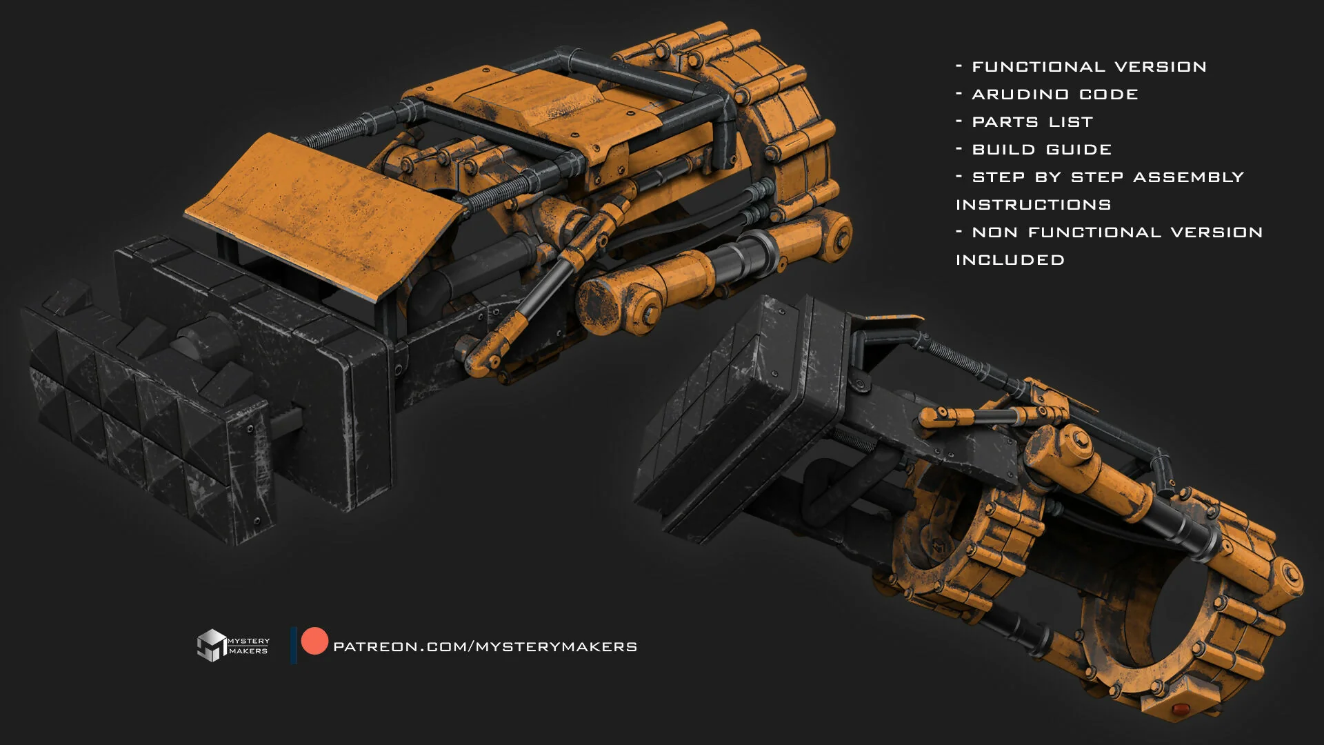 Fallout motorized Power fist - Image 2