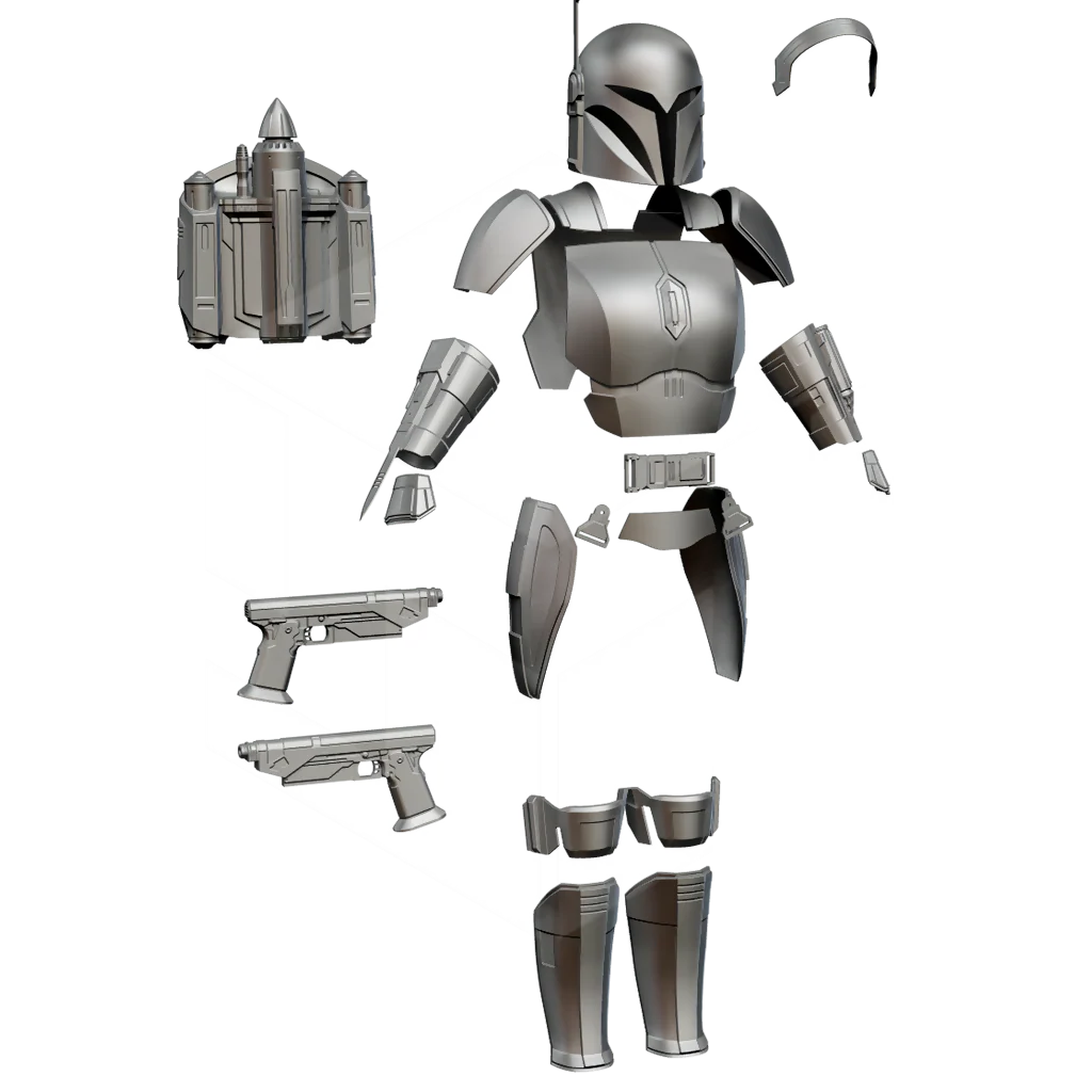Female space soldier armor