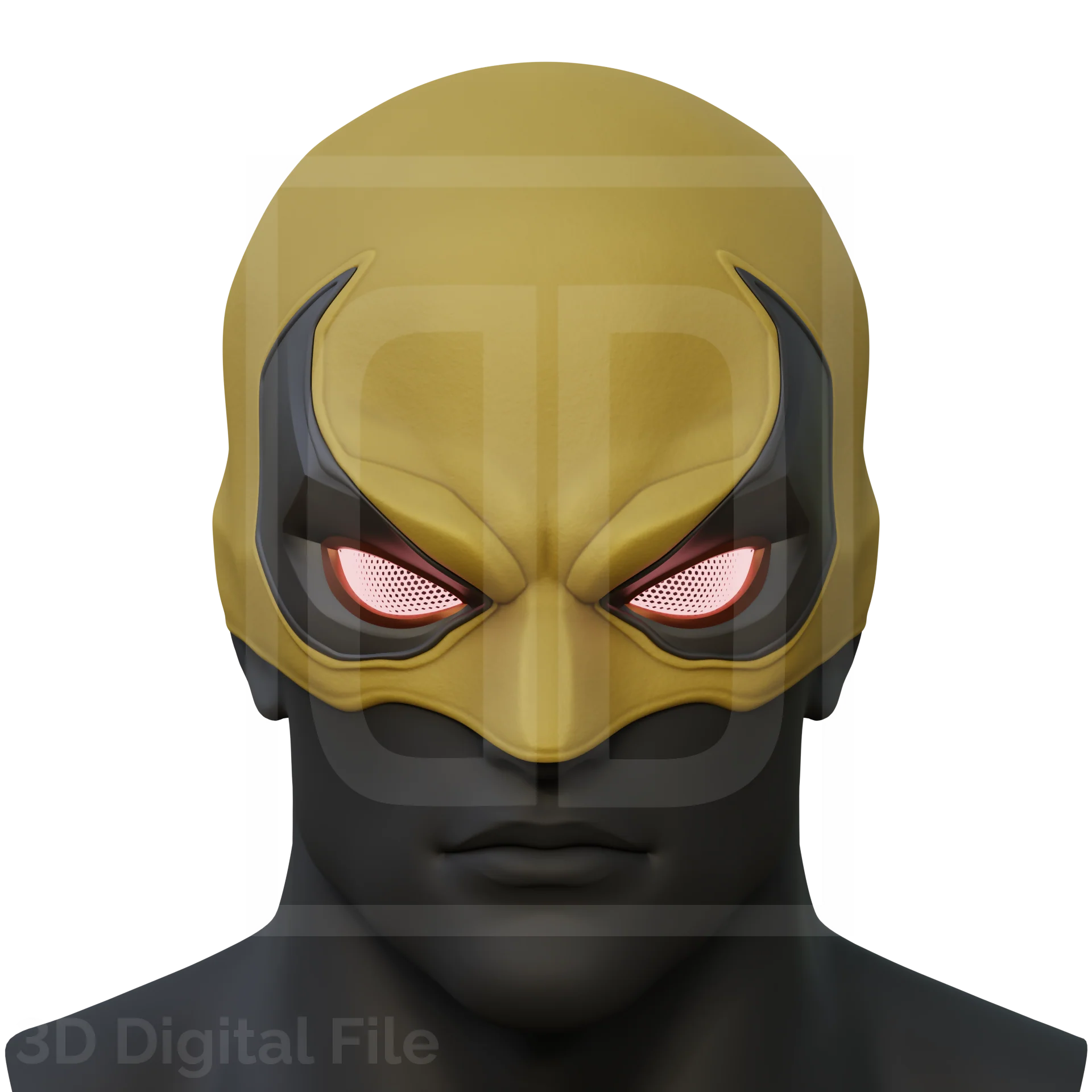 Fist Dragon Warrior Mask - MR Game 3D Model