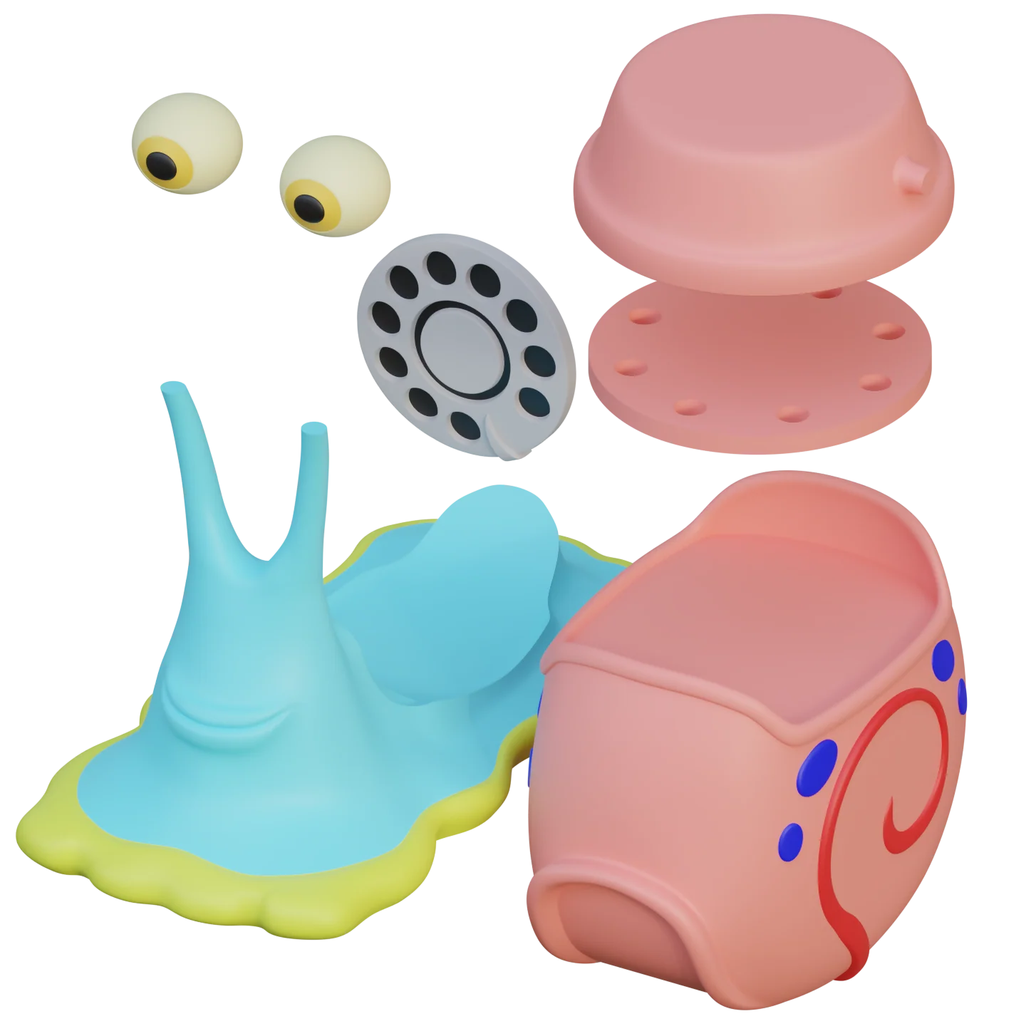 Gary the Transponder Snail 3D File - Image 2