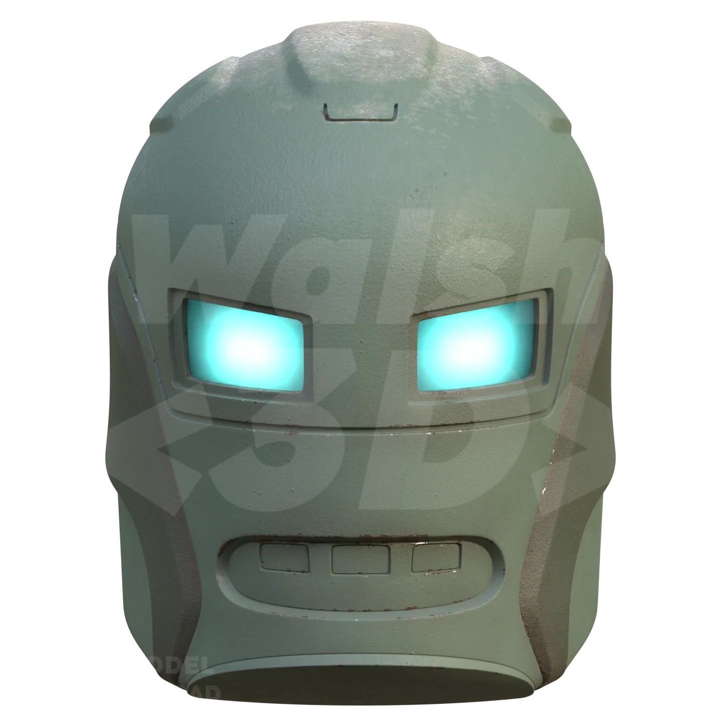 Giant Metal Stomper Helmet 3D Printable Model