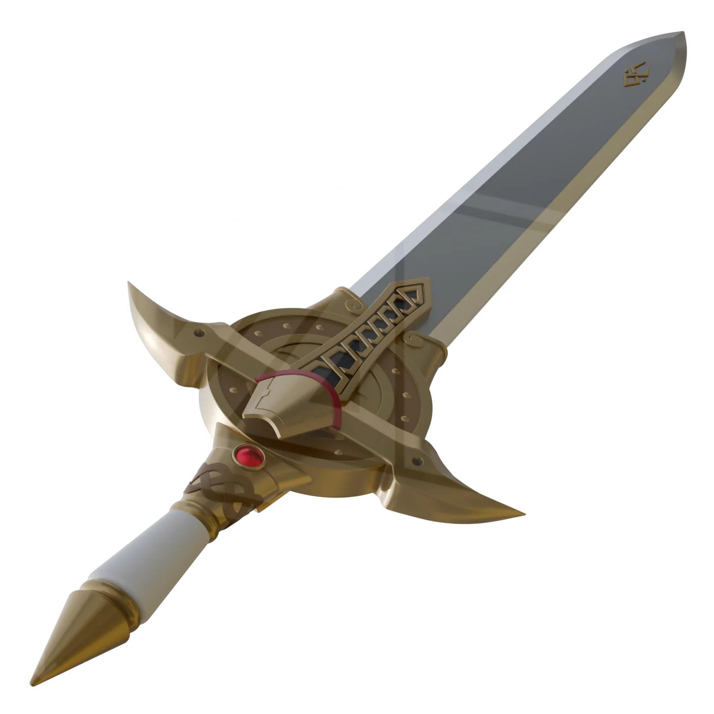 Hedgehog Sword 3D Model - Image 4