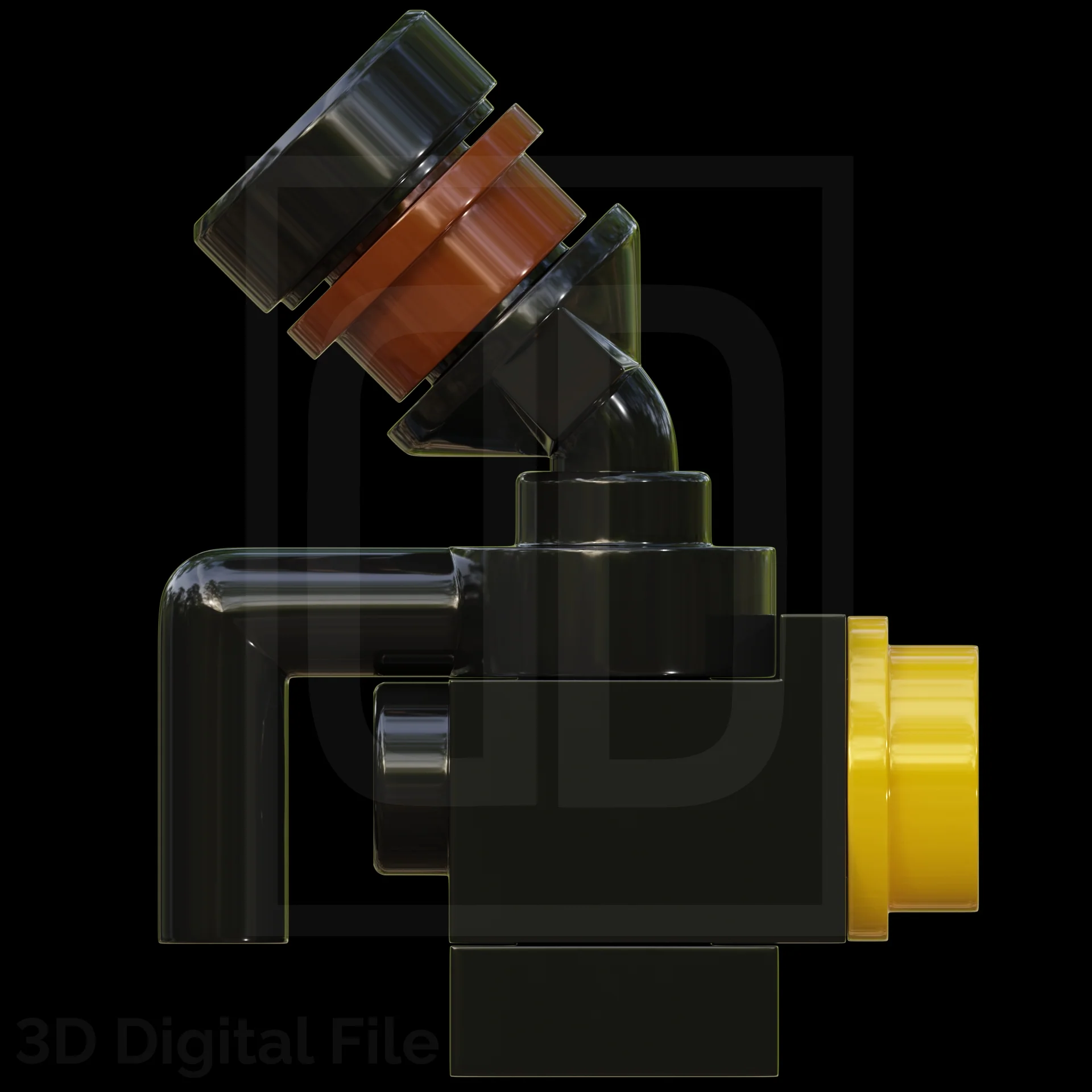 Brick Bat Explosive Gel - 3D Model - Image 3