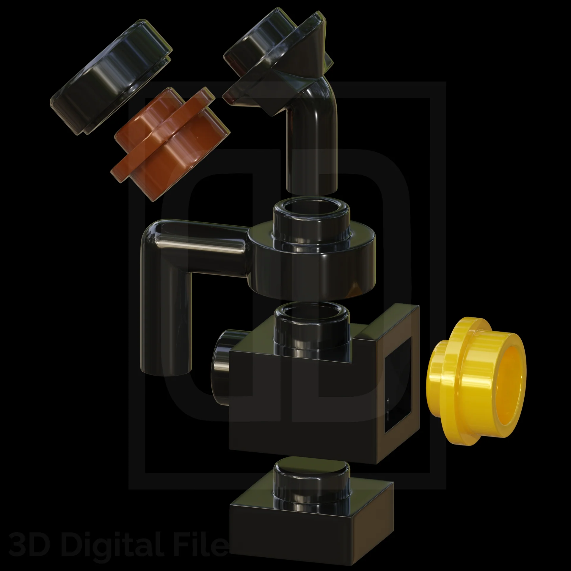 Brick Bat Explosive Gel - 3D Model - Image 8
