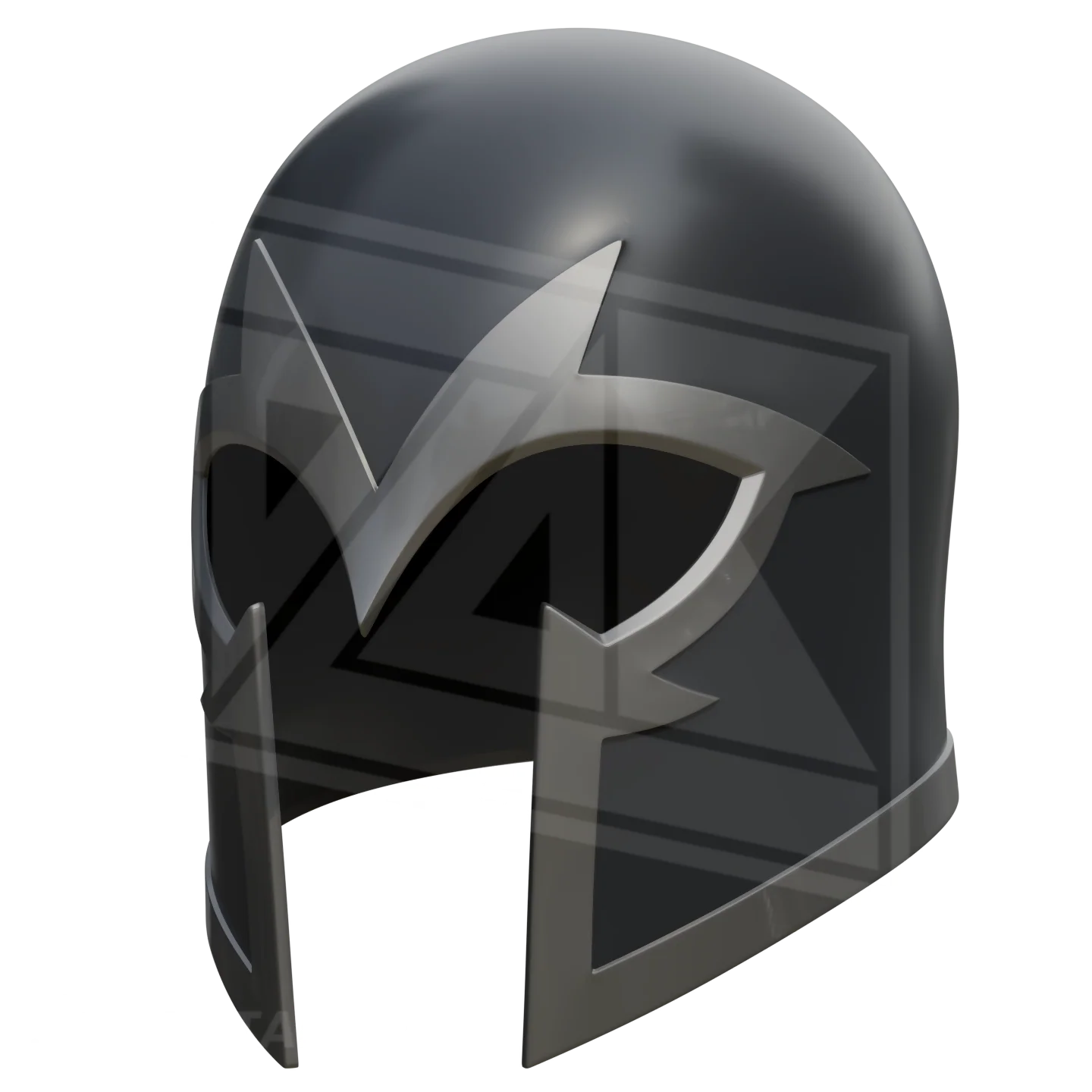 Magnet Man FC Helmet 3D Model - Image 2
