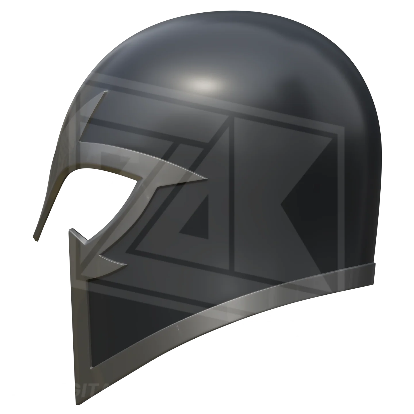 Magnet Man FC Helmet 3D Model - Image 3