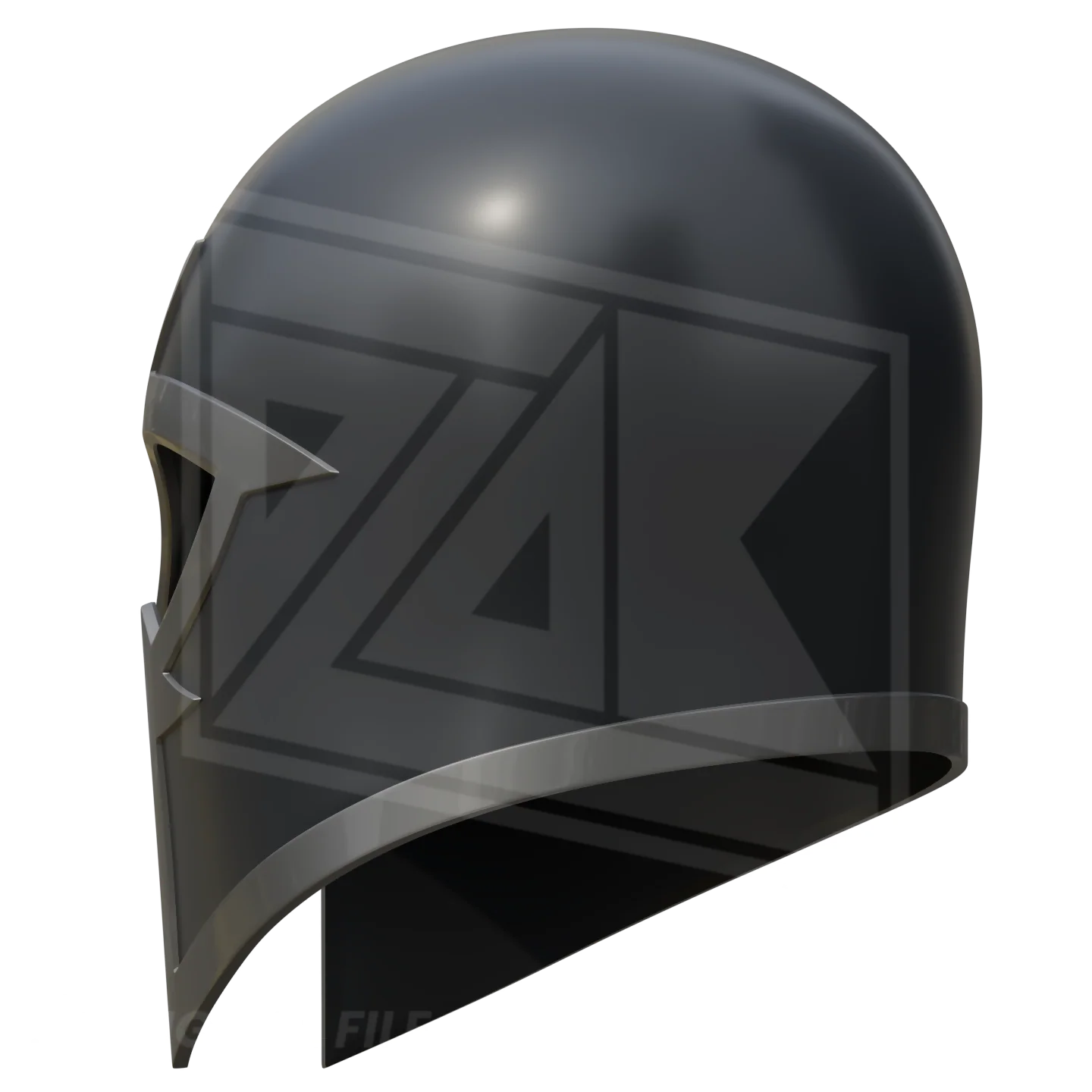 Magnet Man FC Helmet 3D Model - Image 4