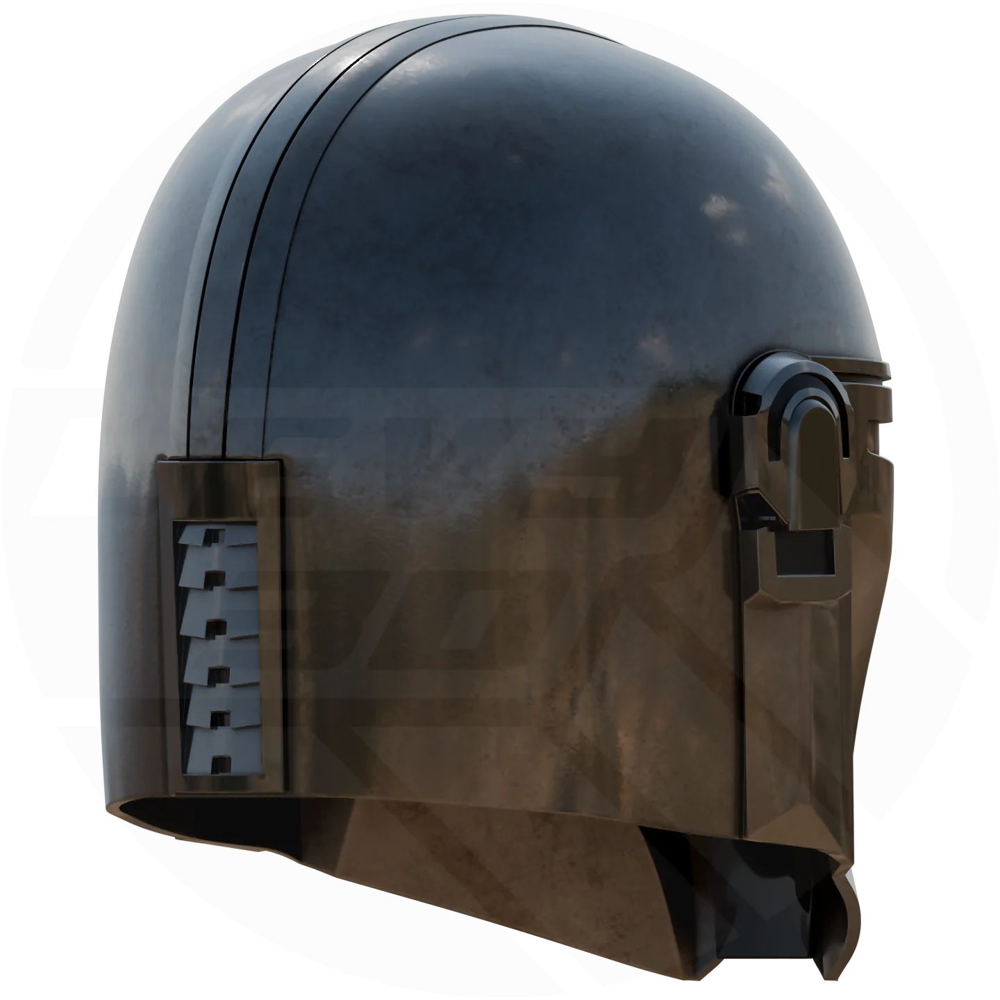 Mando Helmet 3D Model - Image 4
