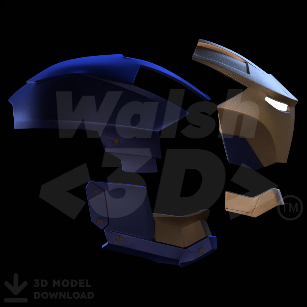 Mark 38 Igor Helmet 3D Print Model - Image 2