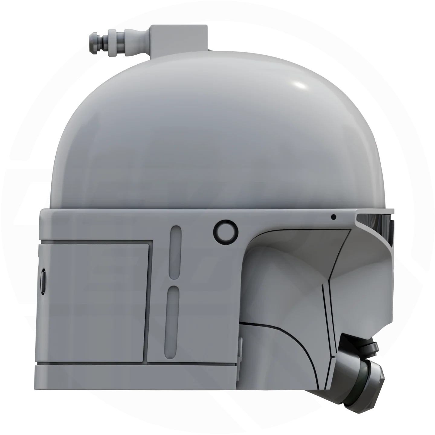 McQuarrie Concept Boba Helmet 3D Model - Image 3