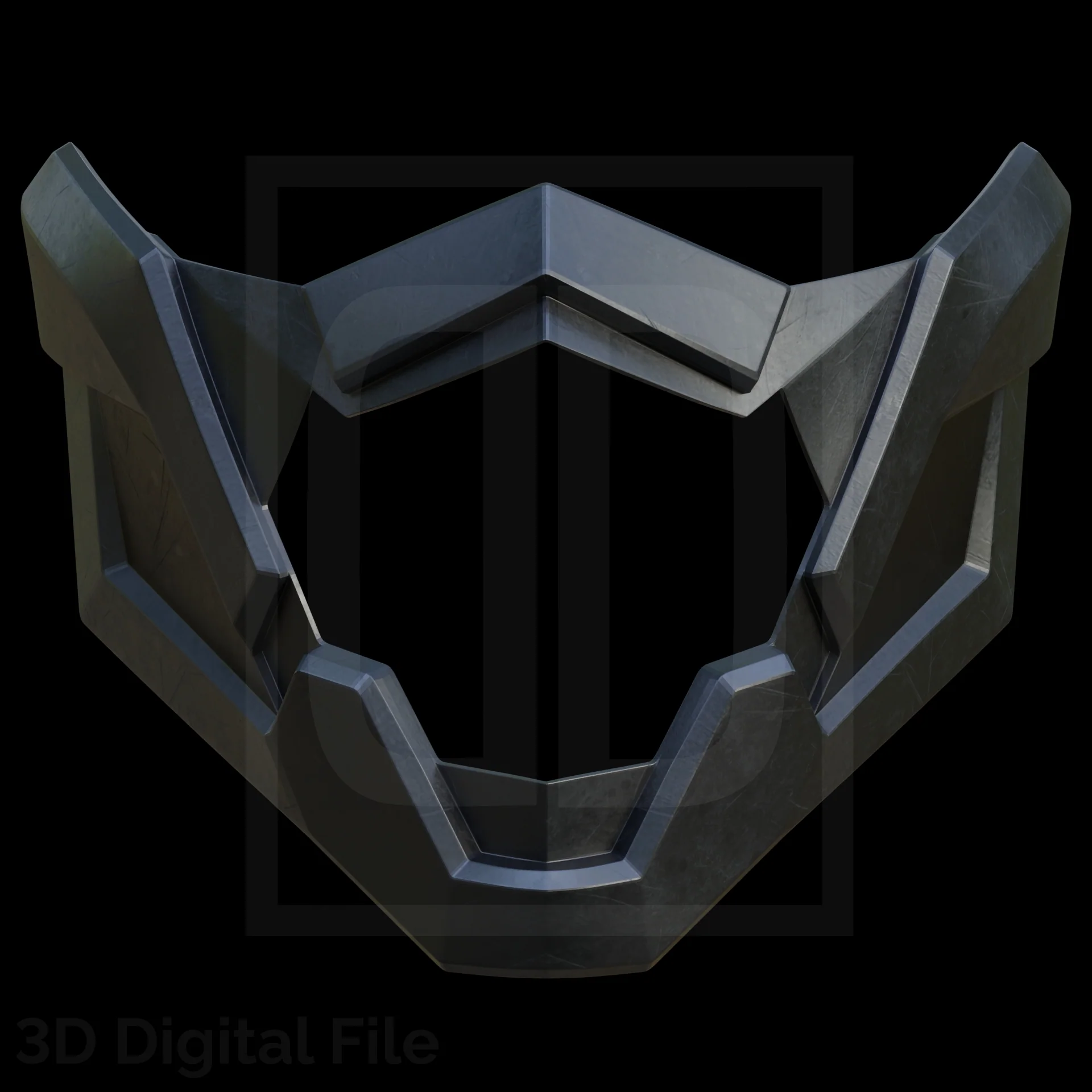 Metal Arm Soldier Gusnlinger Mask - MR 3D Model - Image 12