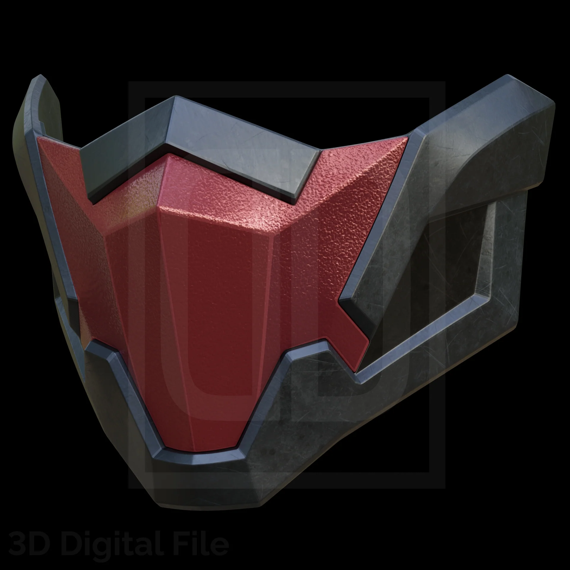 Metal Arm Soldier Gusnlinger Mask - MR 3D Model - Image 7
