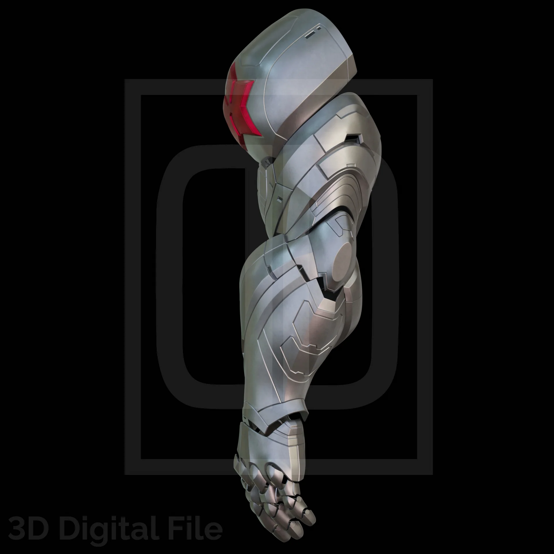 Metal Arm Soldier - MR 3D Model - Image 5