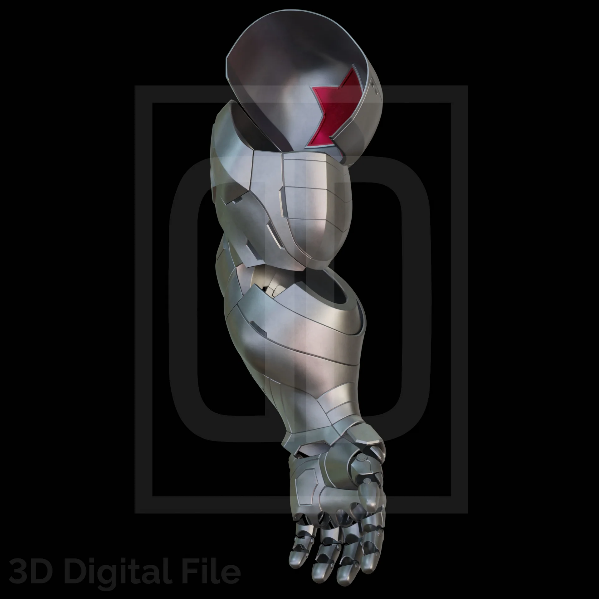 Metal Arm Soldier - MR 3D Model - Image 7