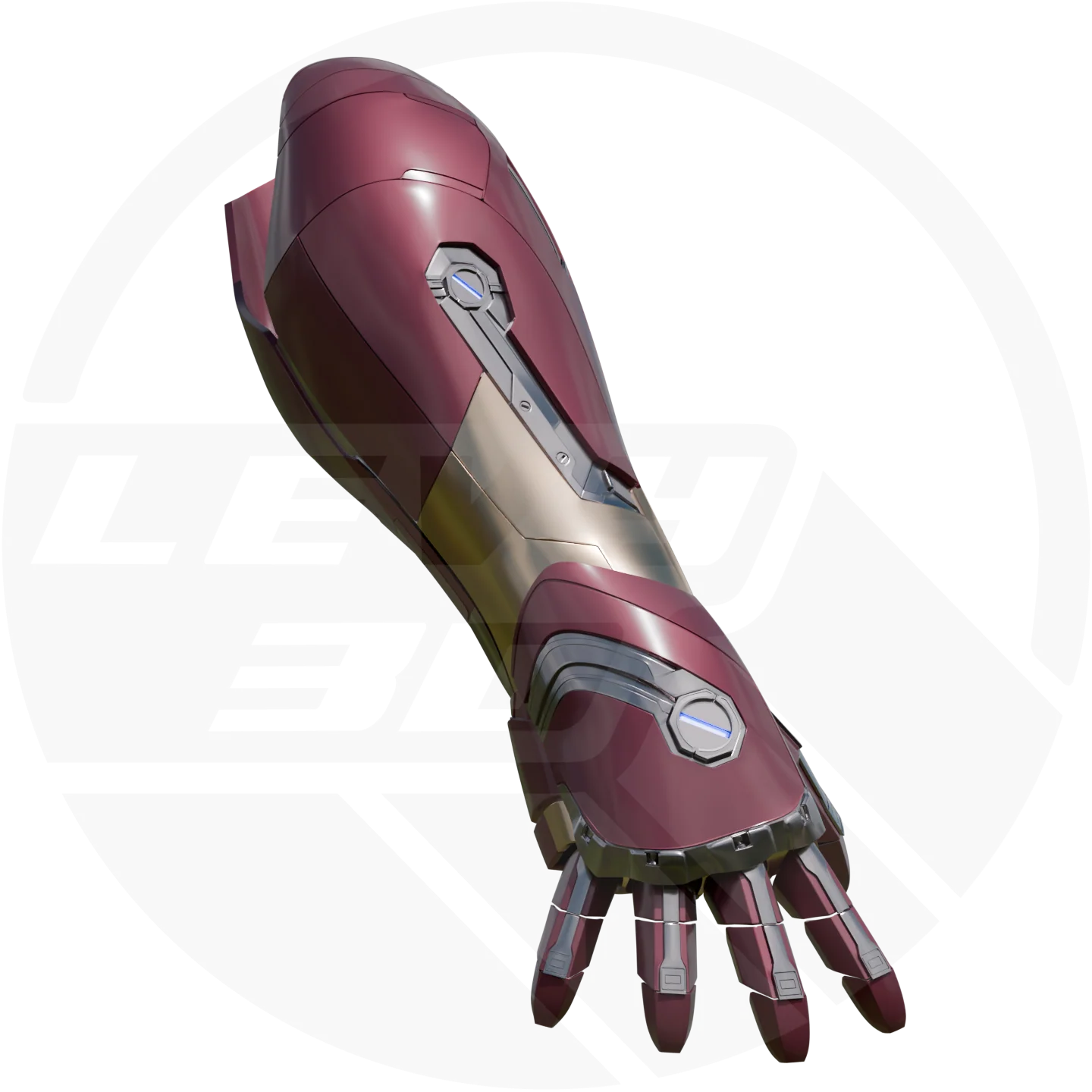 Mk 46/47 Gauntlet Motorized 3d model