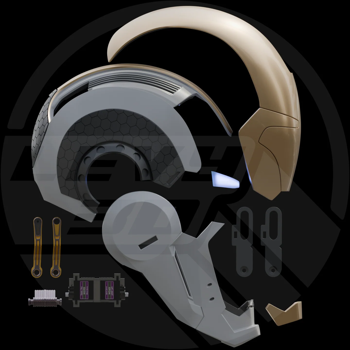 Mk39 Boost with motorization and inner detail 3D Model - Image 2