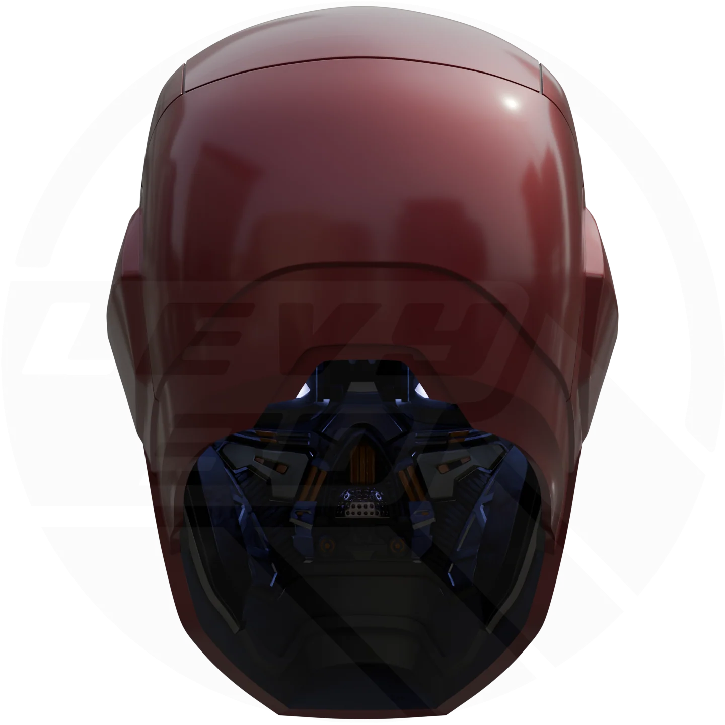 mk45 Helmet Motorized With Full Interior 3D Model - Image 10